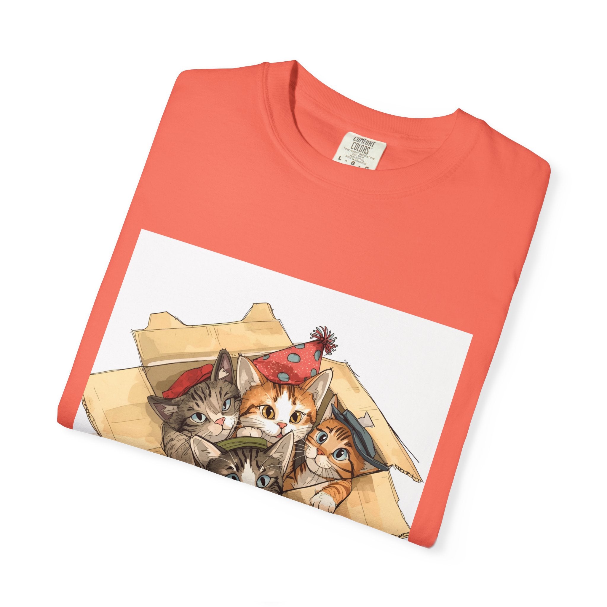 Adorable Cat Lover T-shirt, Gift for Pet Owners, Animal Rescue Shirt, Cute Kitty Tee, Gift for Cat Mom or Dad