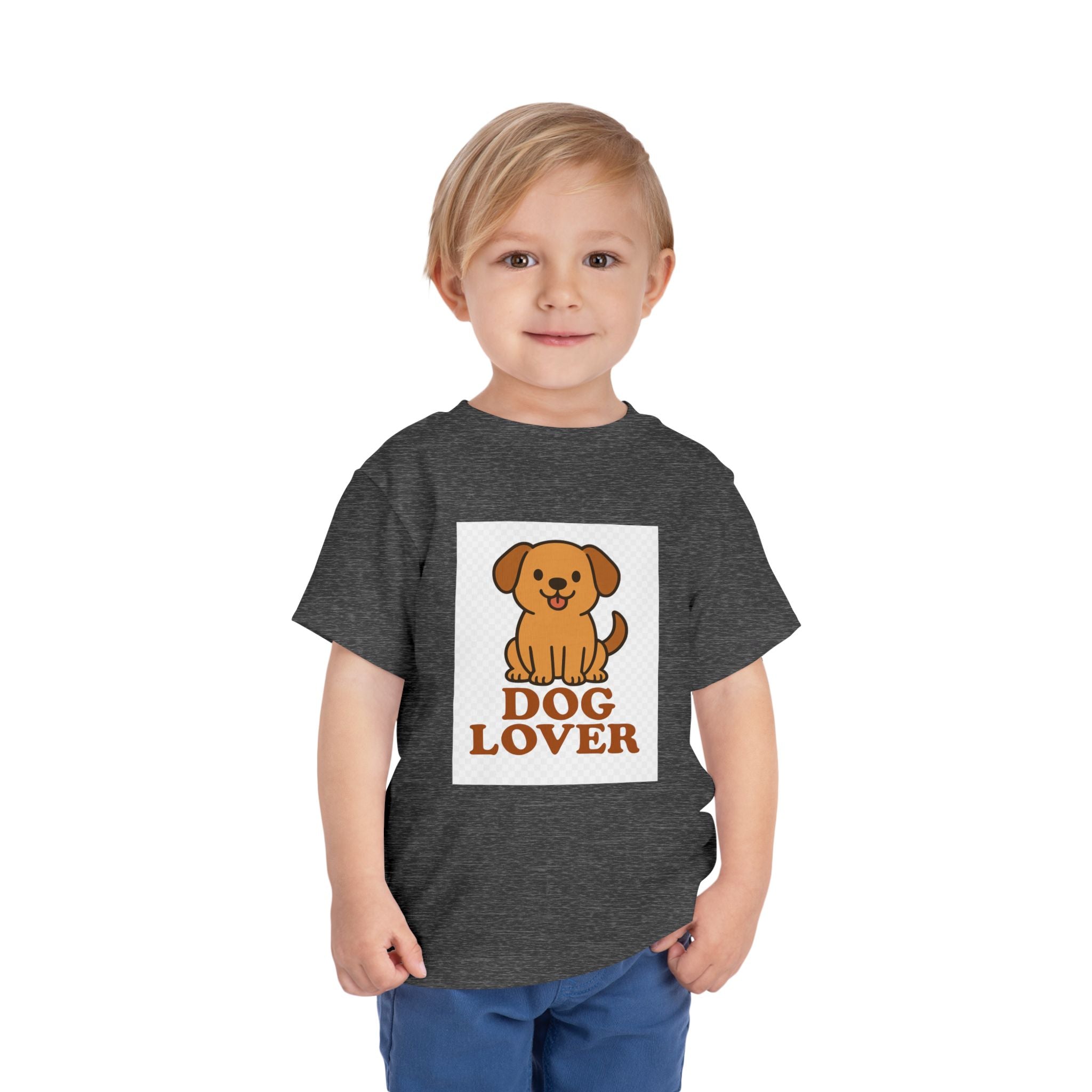 Dog Lover Toddler Tee - Cute Kids Shirt, Animal Lover Gift, Playtime Apparel, Birthday Outfit, Gift for Dog Owners