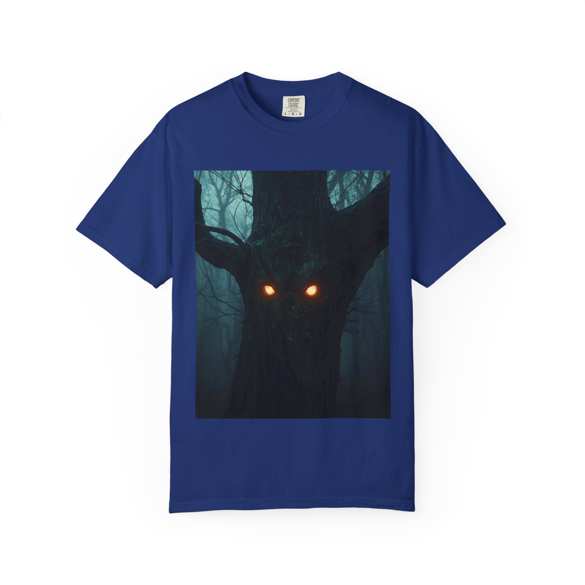 Spooky Mysterious Forest Creature T-Shirt, Unisex Shirt, Nature Lover Gift, Halloween Apparel, Unique Graphic Tee