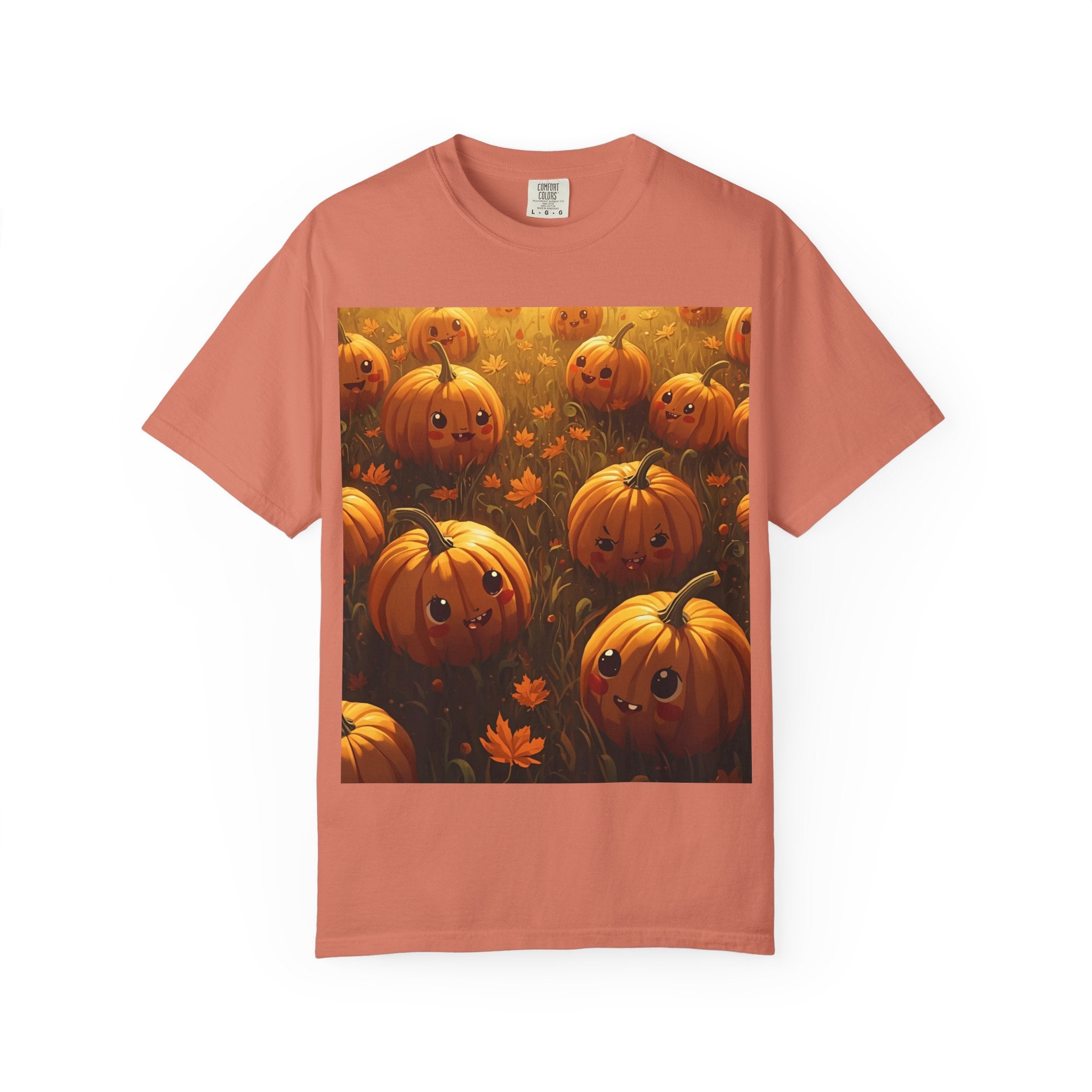 Cute Pumpkin Graphic T-Shirt, Fall T-shirt, Halloween Apparel, Unisex Tee, Autumn Fashion, Gift for Pumpkin Lovers