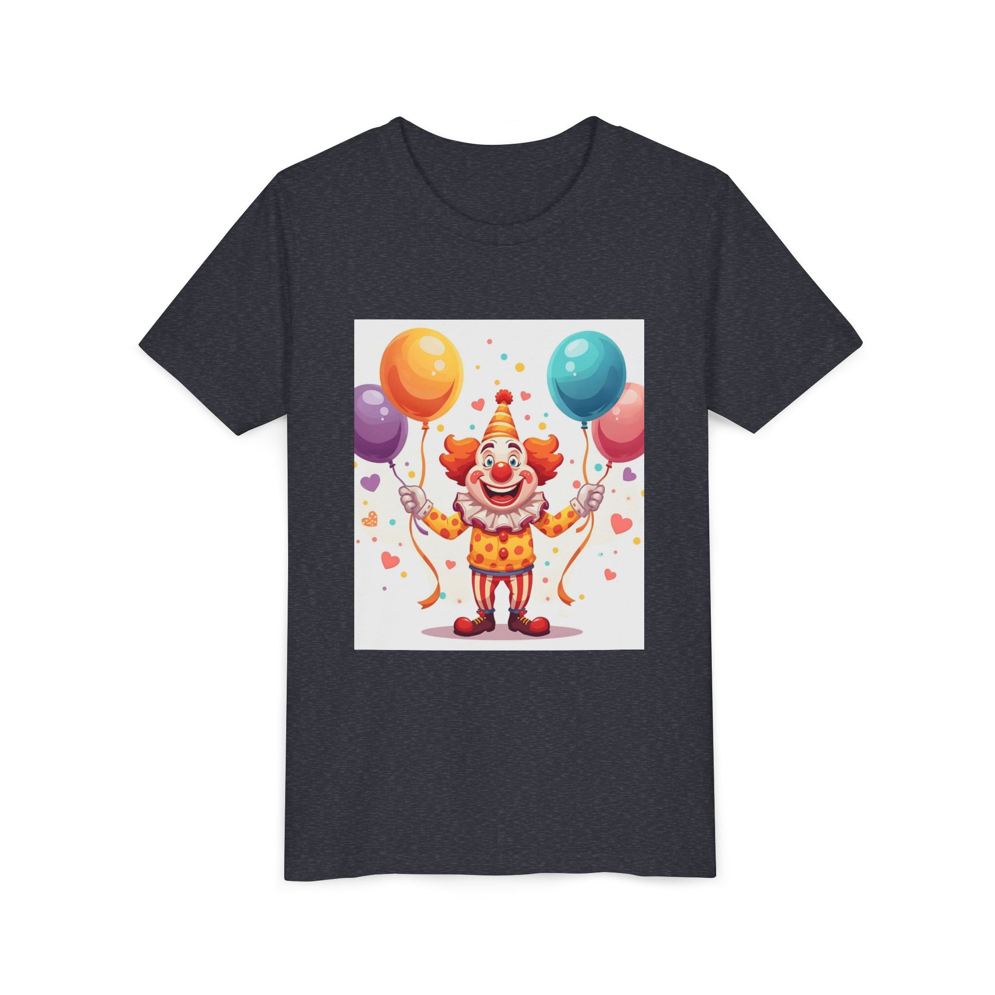 Funny Clown Youth Short Sleeve Tee