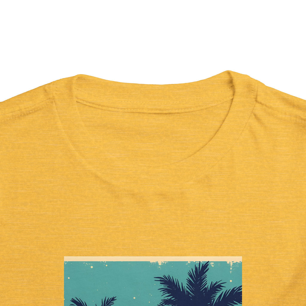 Tropical Sunset Toddler Short Sleeve Tee
