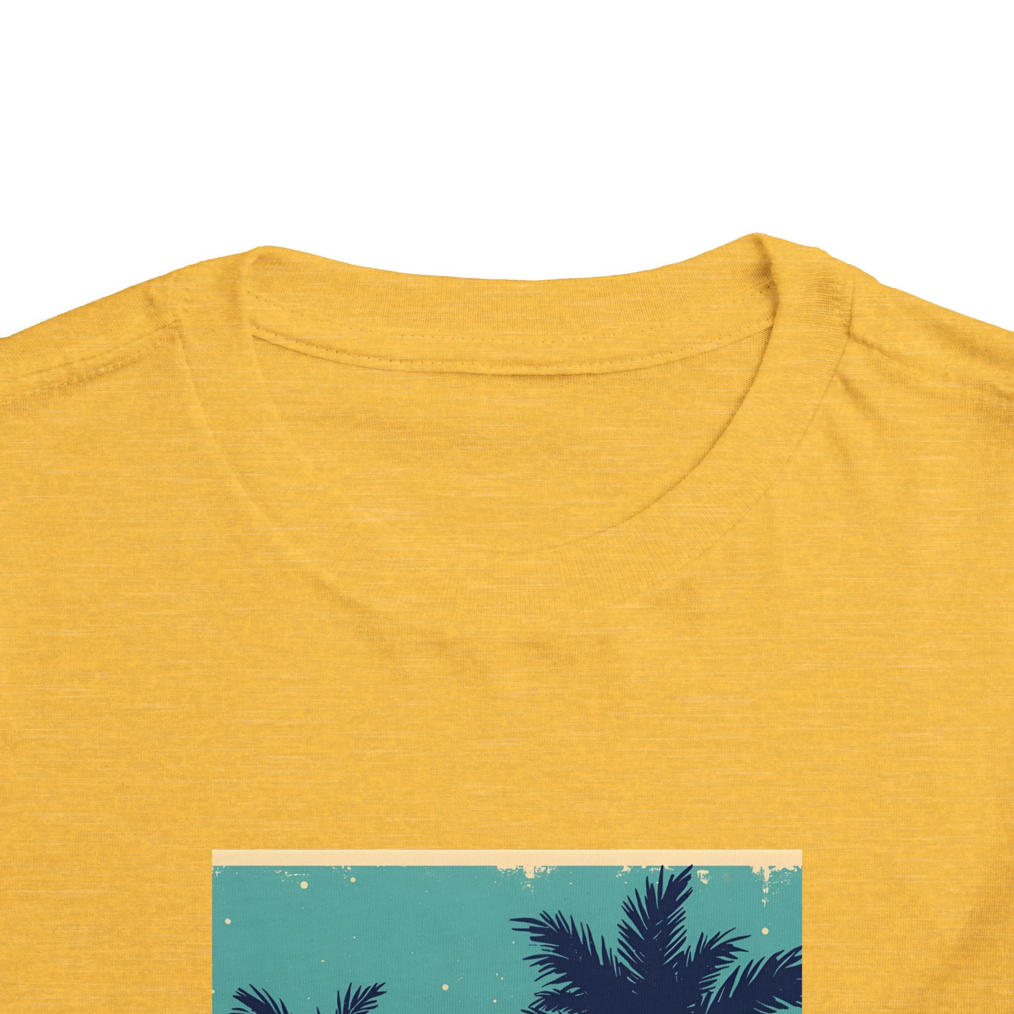 Tropical Sunset Toddler Short Sleeve Tee