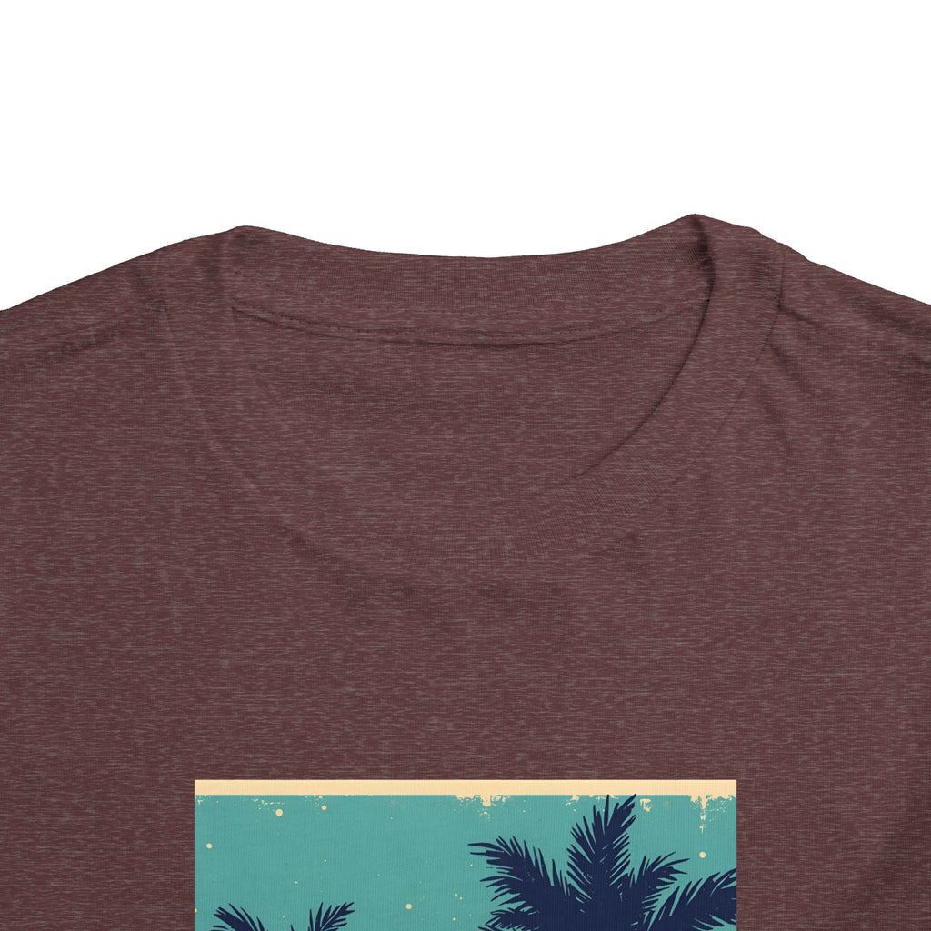 Tropical Sunset Toddler Short Sleeve Tee