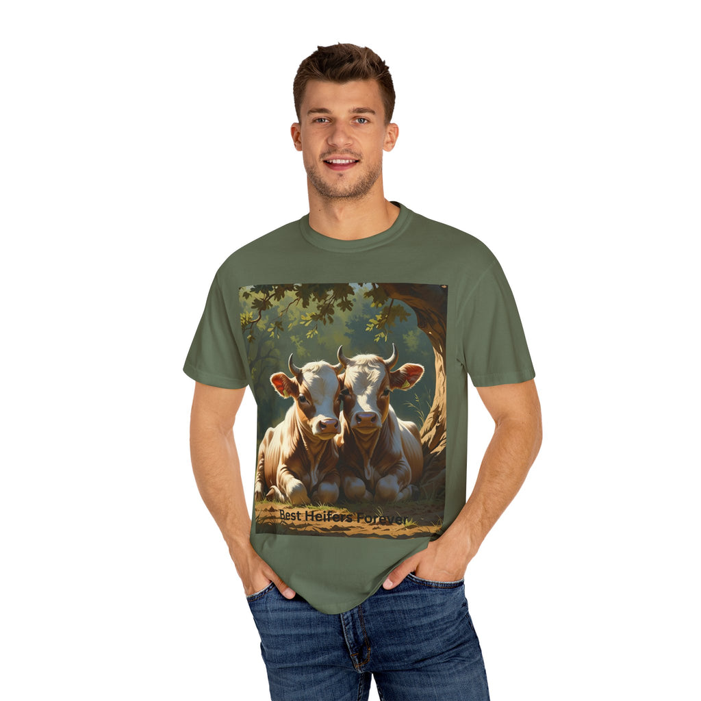 Best Heifers Forever T-shirt, Cute Cow Shirt, Animal Lover Gift, Farm T-shirt, Gift for Her, Unisex Casual Wear