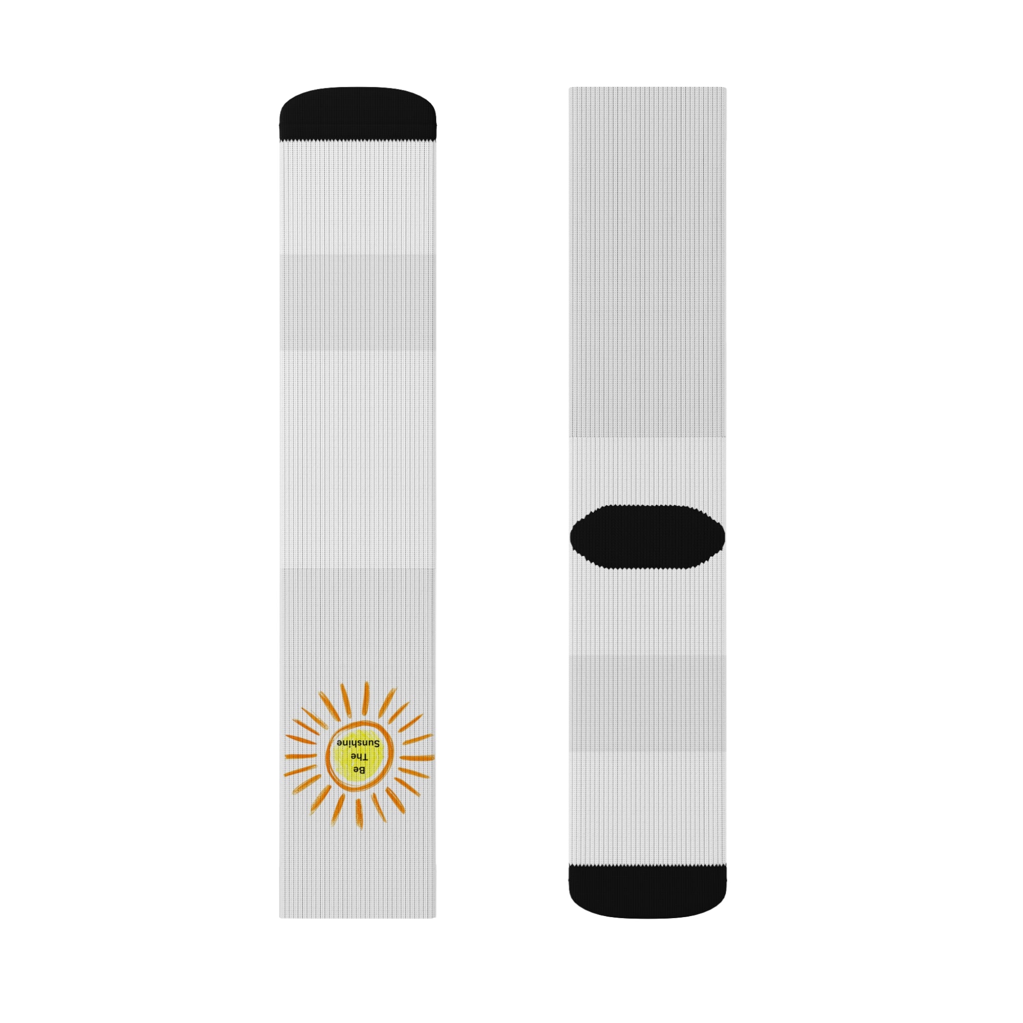 Sunshine Sublimation Socks