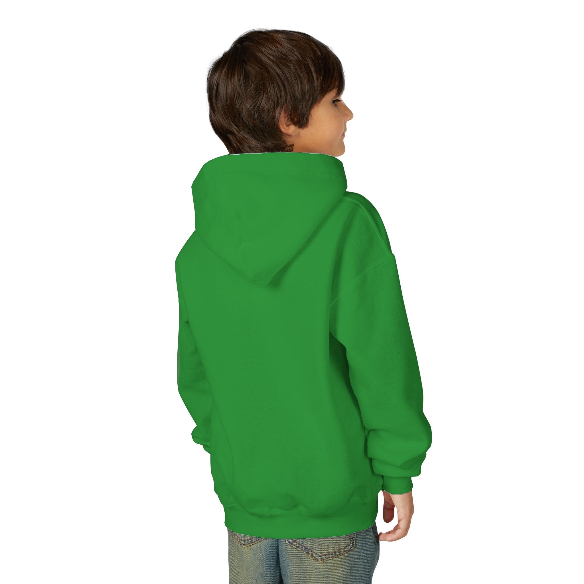 Cozy Polar Bear Christmas Hoodie, Holiday Sweatshirt for Kids, Winter Wear, Gift Idea, Cute Kids Hooded Sweatshirt