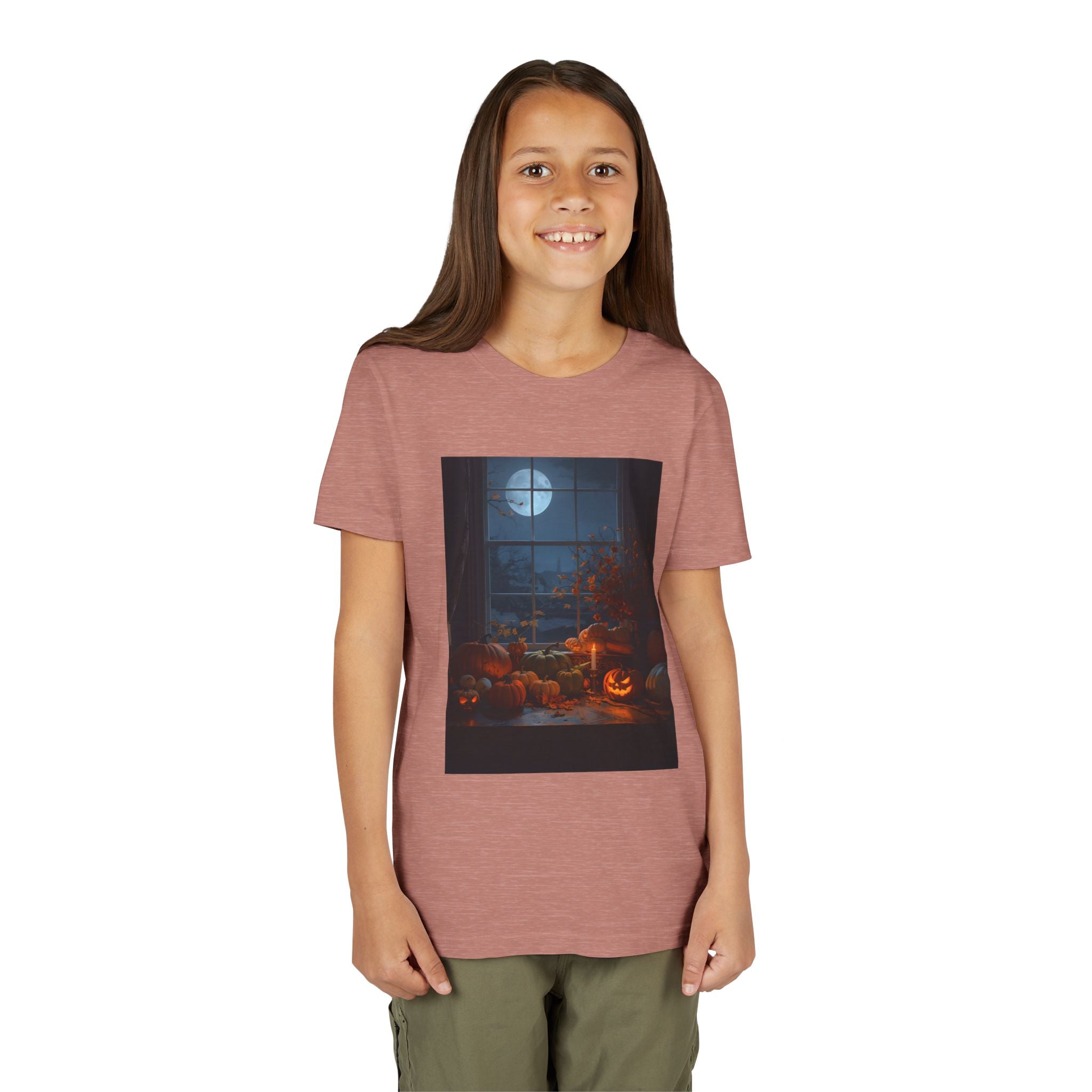 Halloween Pumpkin Youth Short Sleeve Tee