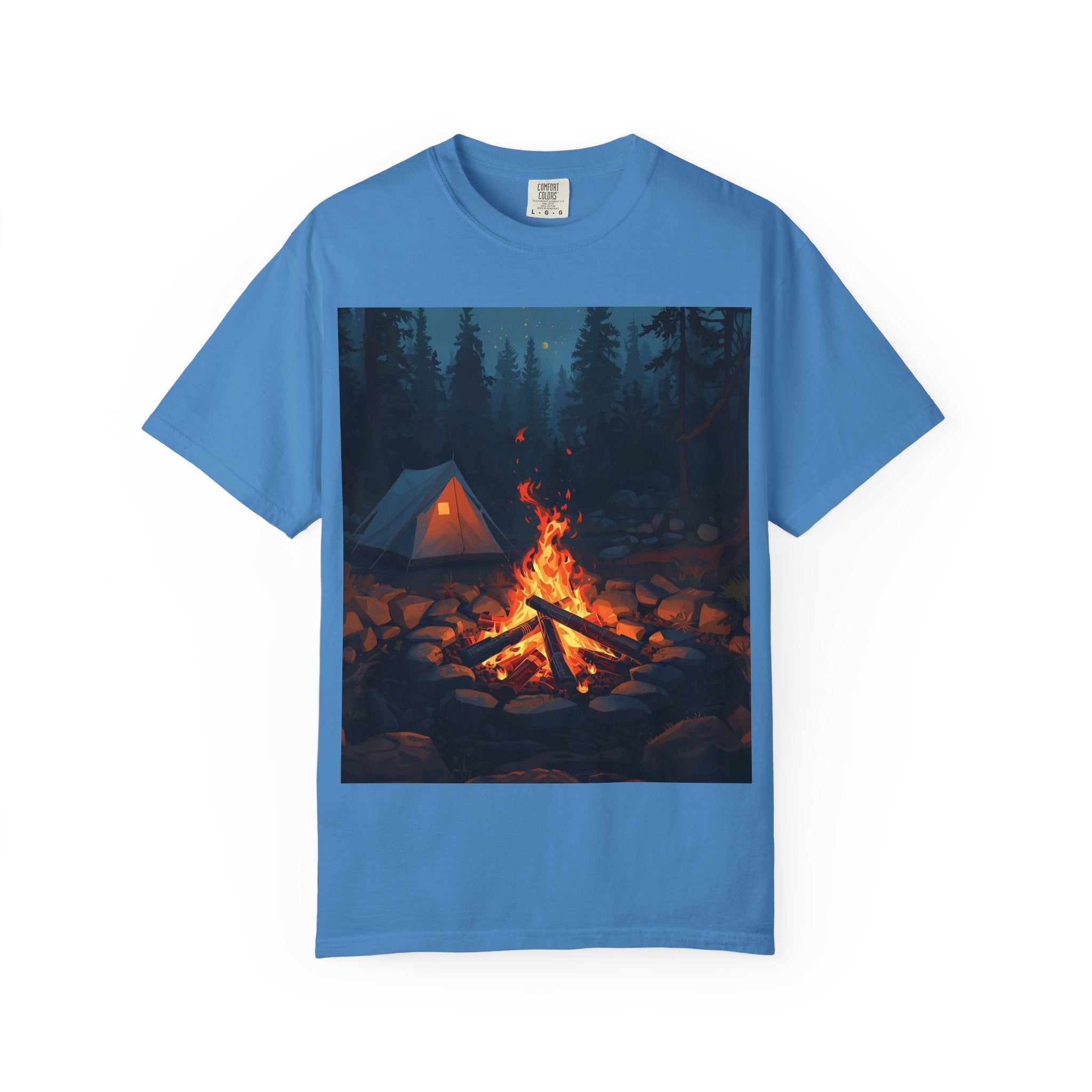 Cozy Campfire Unisex Garment-Dyed T-shirt