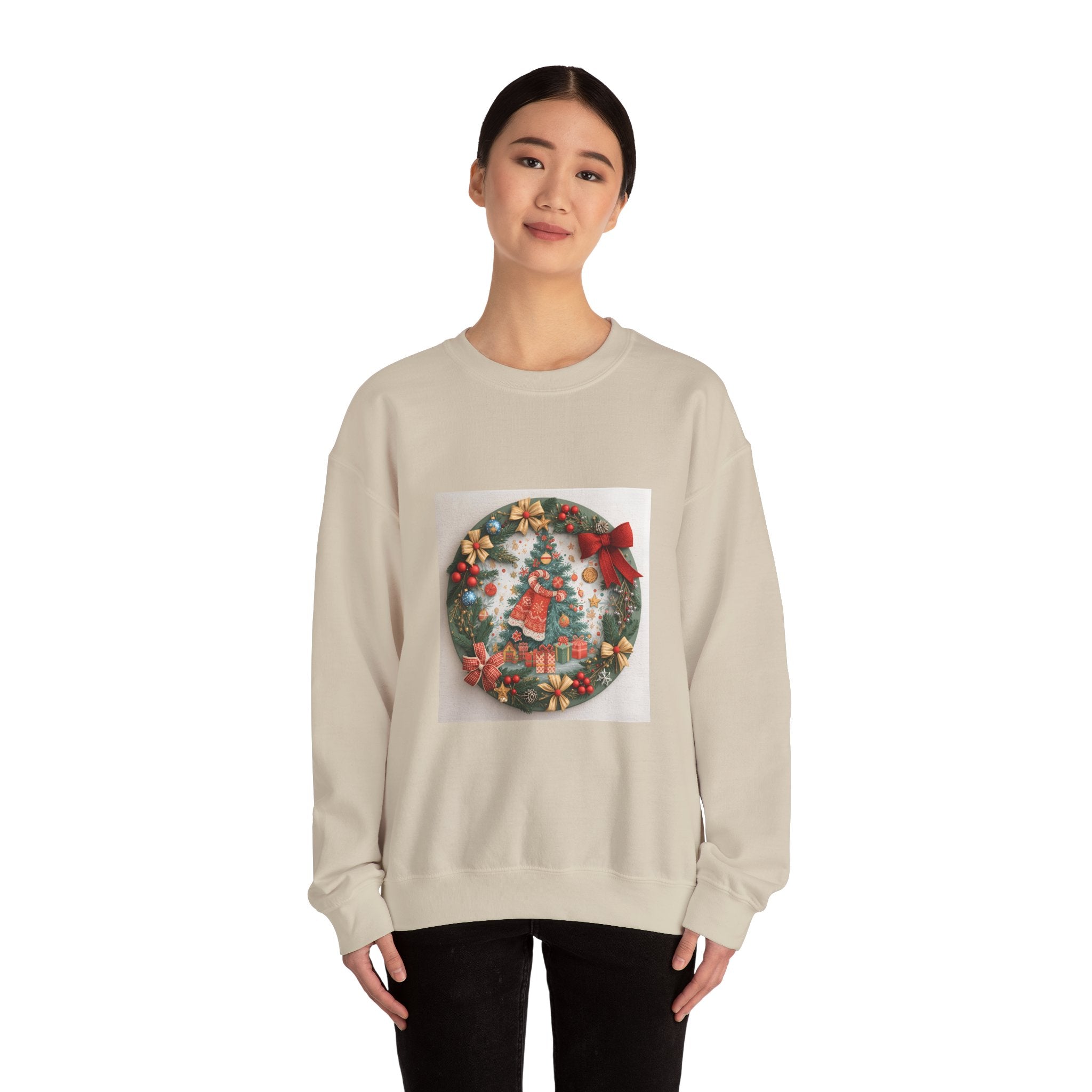 Christmas Cookie Sweatshirt, Holiday Sweater, Gift for Him/Her, Festive Pullover, Winter Apparel, Cozy Sweatshirt