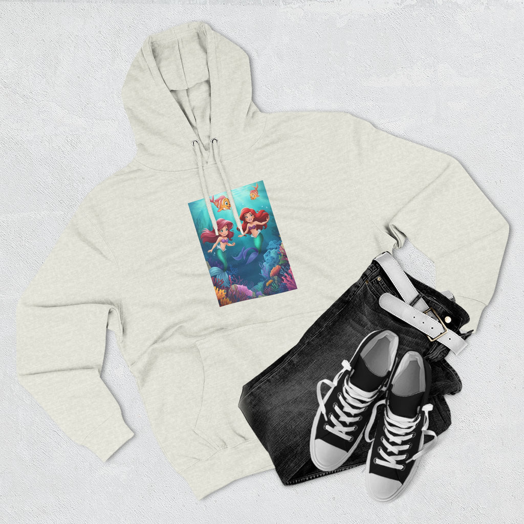 Mermaid Three-Panel Fleece Hoodie