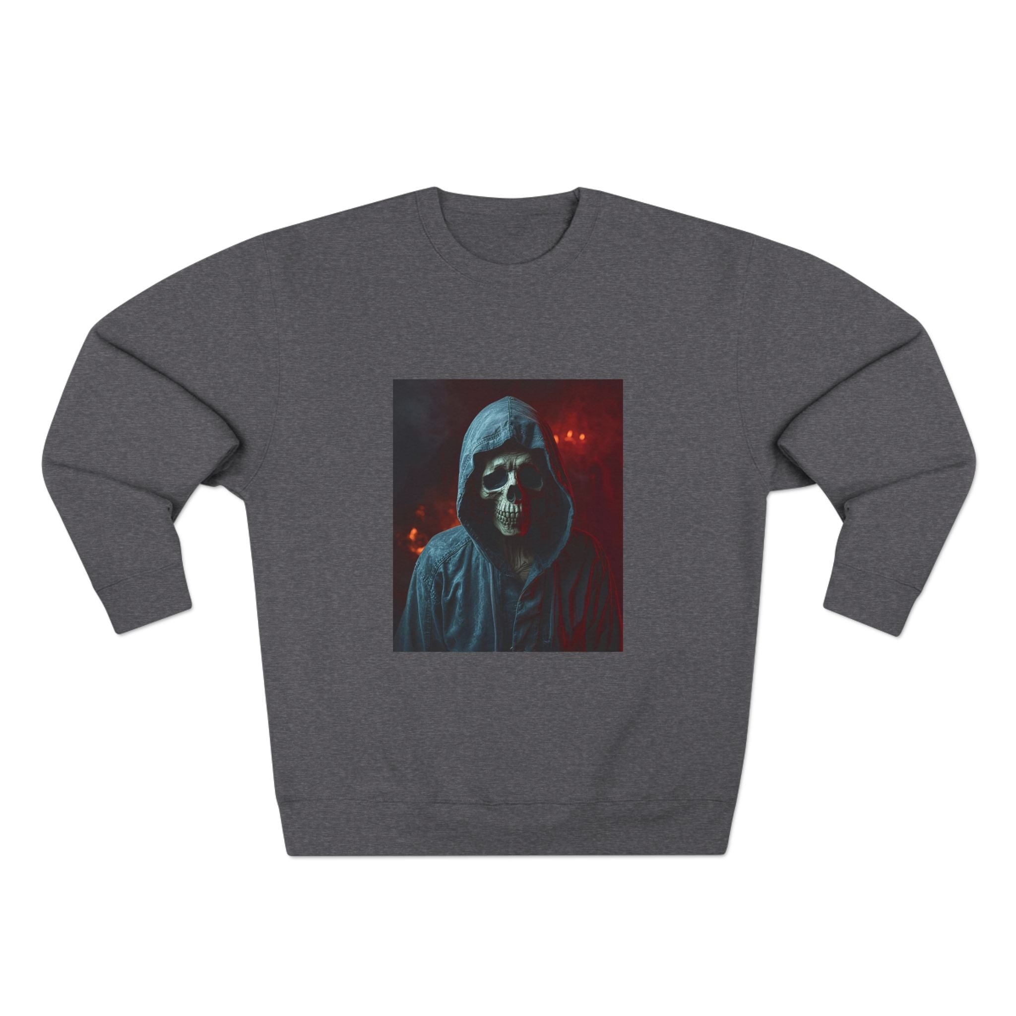 Gothic Skull Unisex Crewneck Sweatshirt