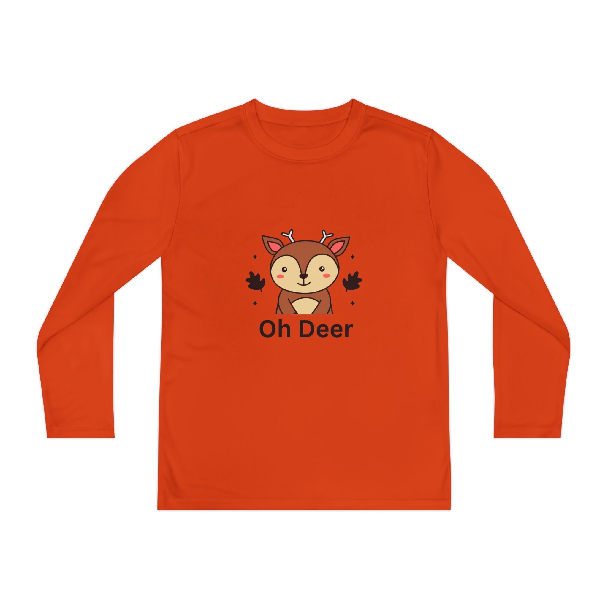 Oh Deer Youth Long Sleeve Competitor Tee