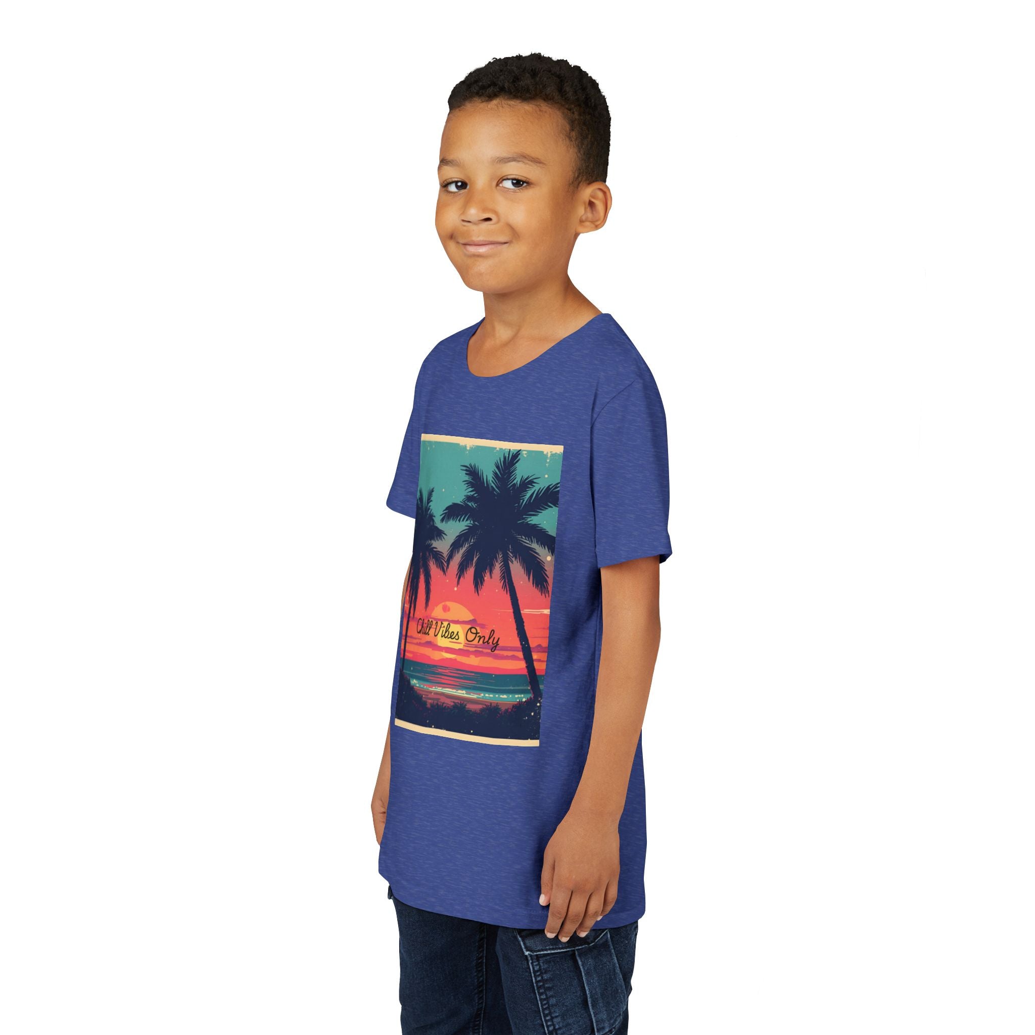 Tropical Sunset Youth Short Sleeve Tee