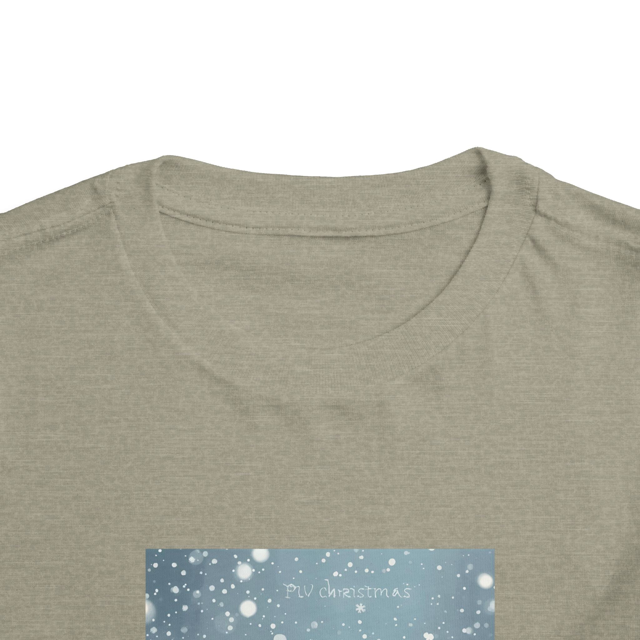 Cute Christmas Dogs Toddler Short Sleeve Tee