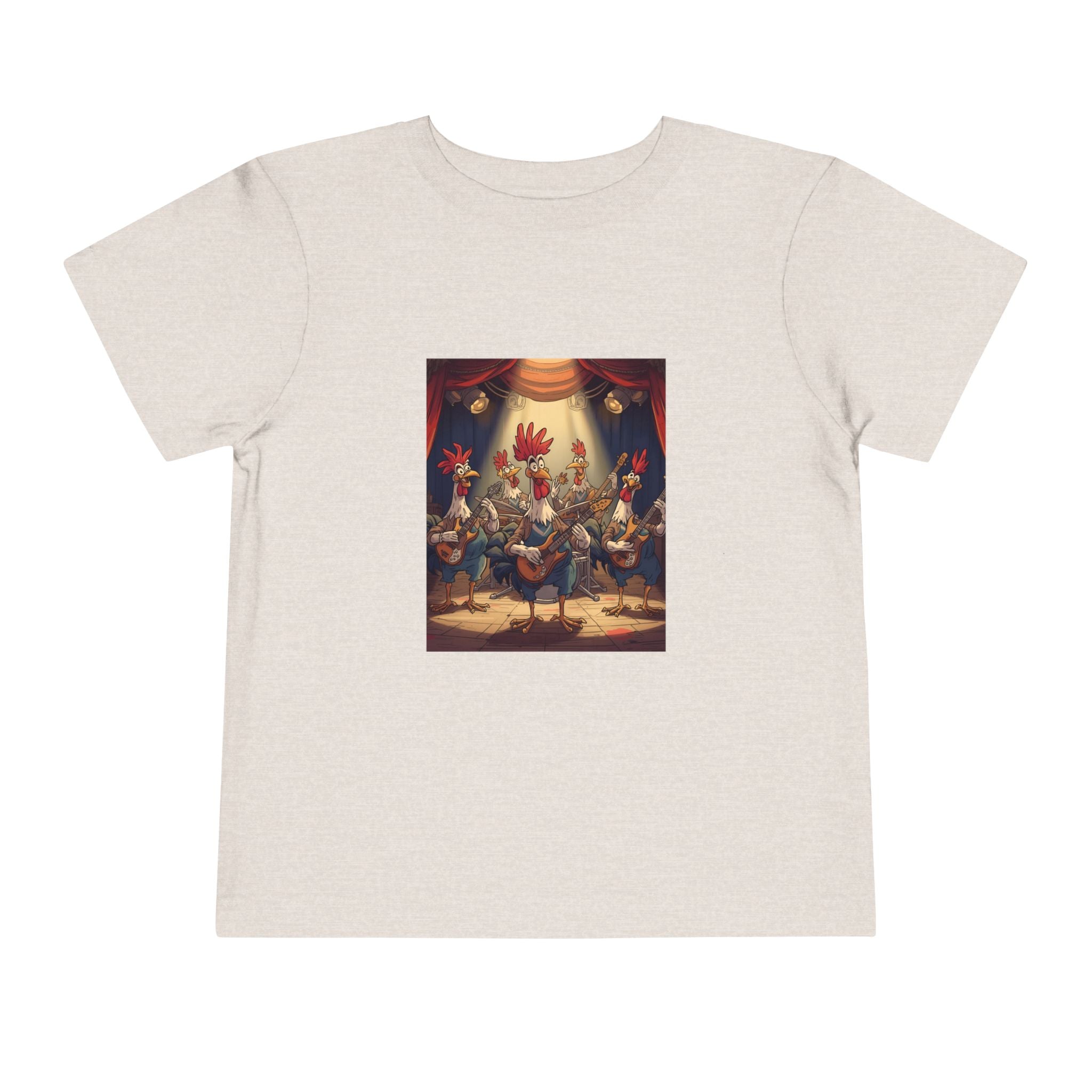 Chicken Funny Toddler Short Sleeve Tee