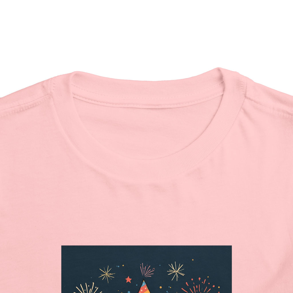 I Am A New Years Baby Toddler Short Sleeve Tee