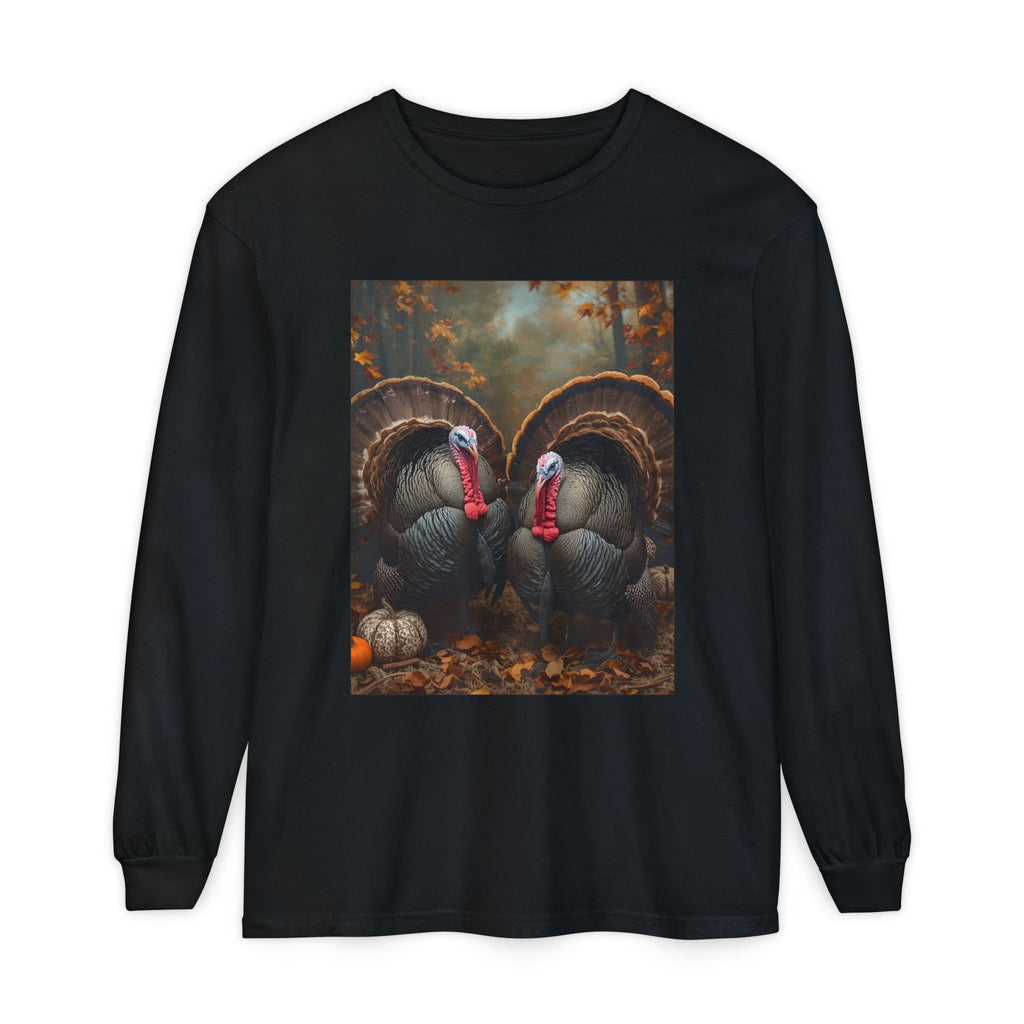 Unisex Garment-dyed Long Sleeve T-Shirt