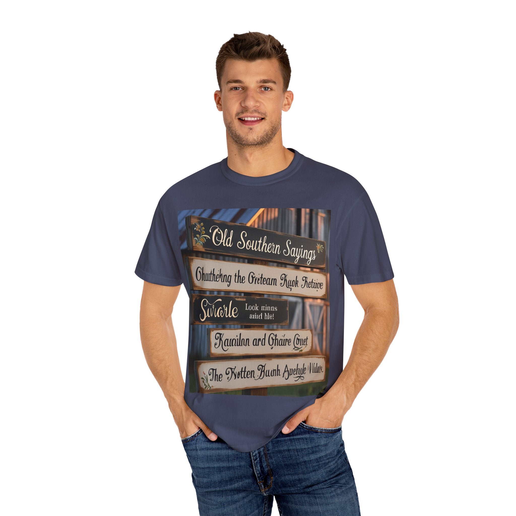Old Southern Sayings Crossing Unisex T-shirt, Southern Pride Tee, Gift for Her/Him, Casual Wear, Vintage Style Shirt, Summer Wardrobe Essential