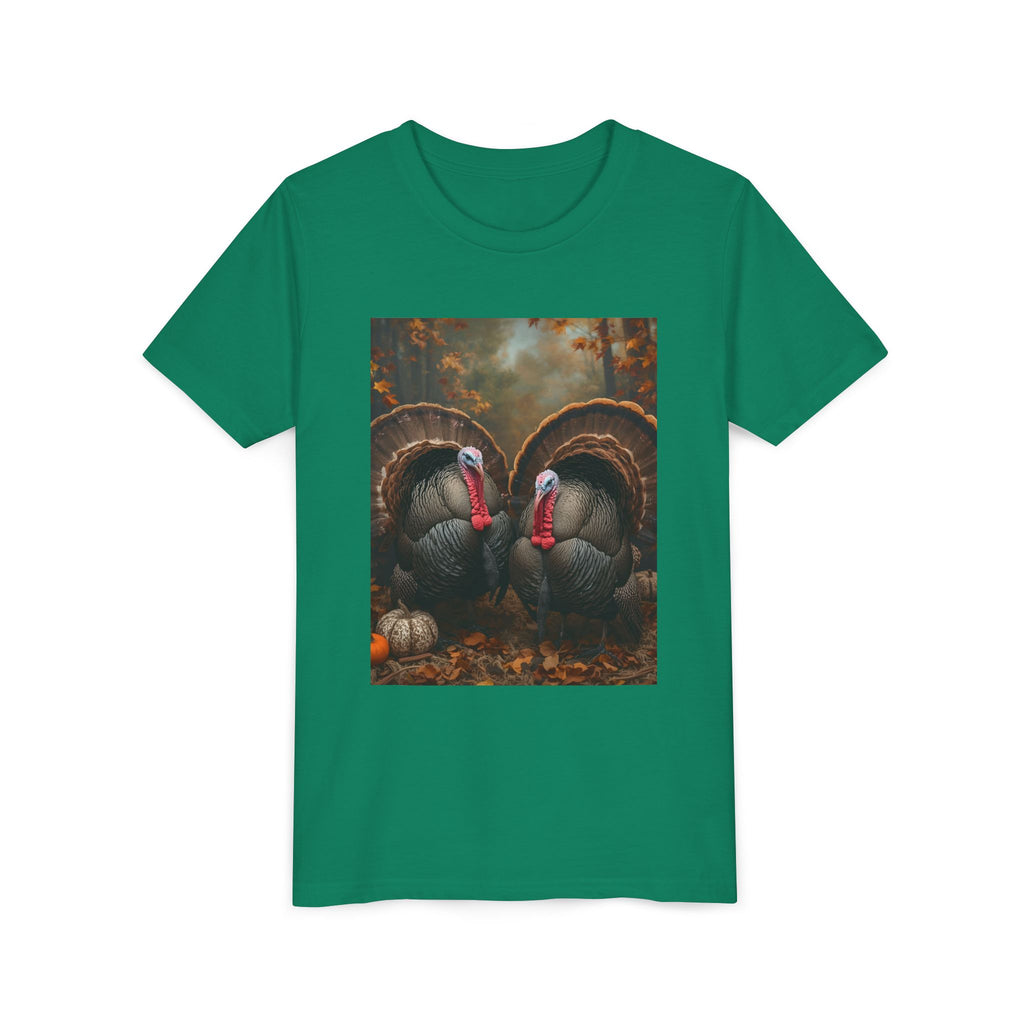 Thanksgiving Turkey Youth Short Sleeve Tee