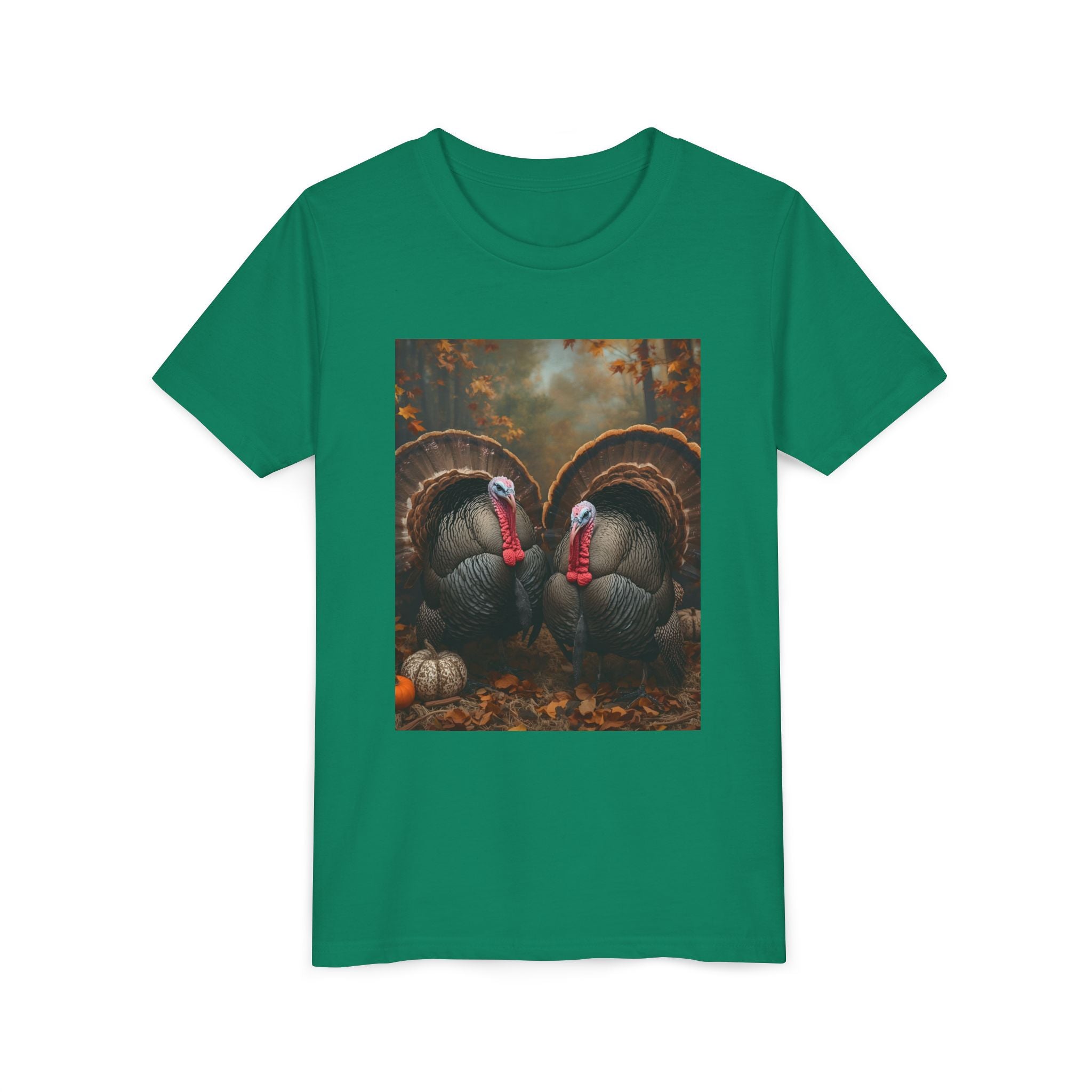 Thanksgiving Turkey Youth Short Sleeve Tee
