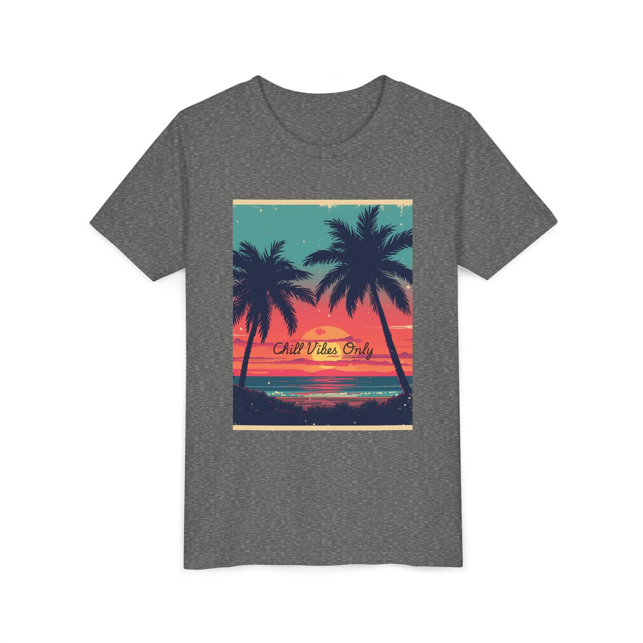 Tropical Sunset Youth Short Sleeve Tee