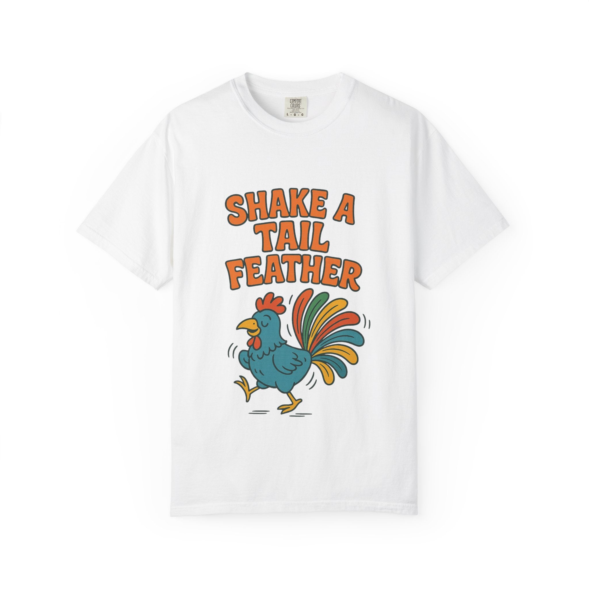 Playful Chicken Graphic Tee, Unisex T-shirt for Fun Parties, Gift for Poultry Lovers, Casual Wear, Summer Vibes