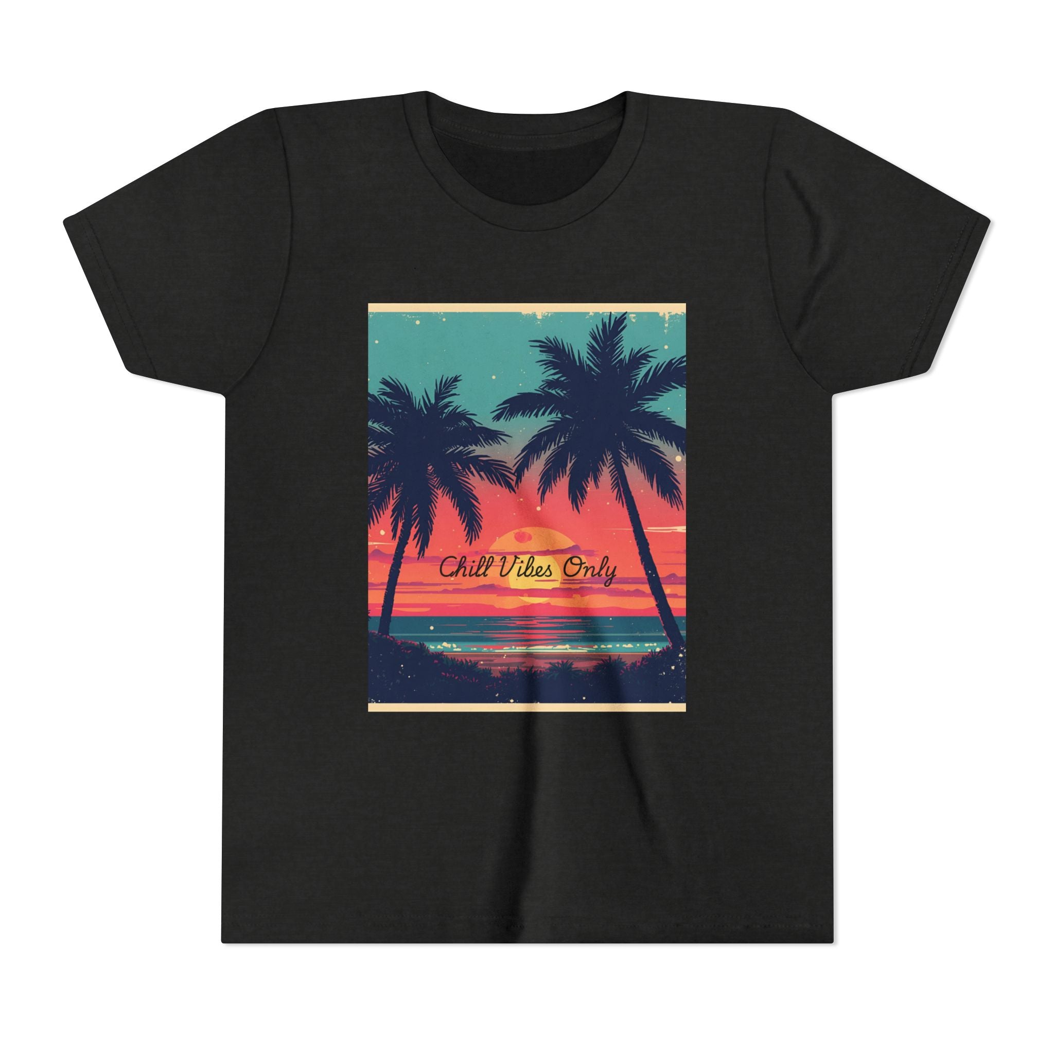 Tropical Sunset Youth Short Sleeve Tee