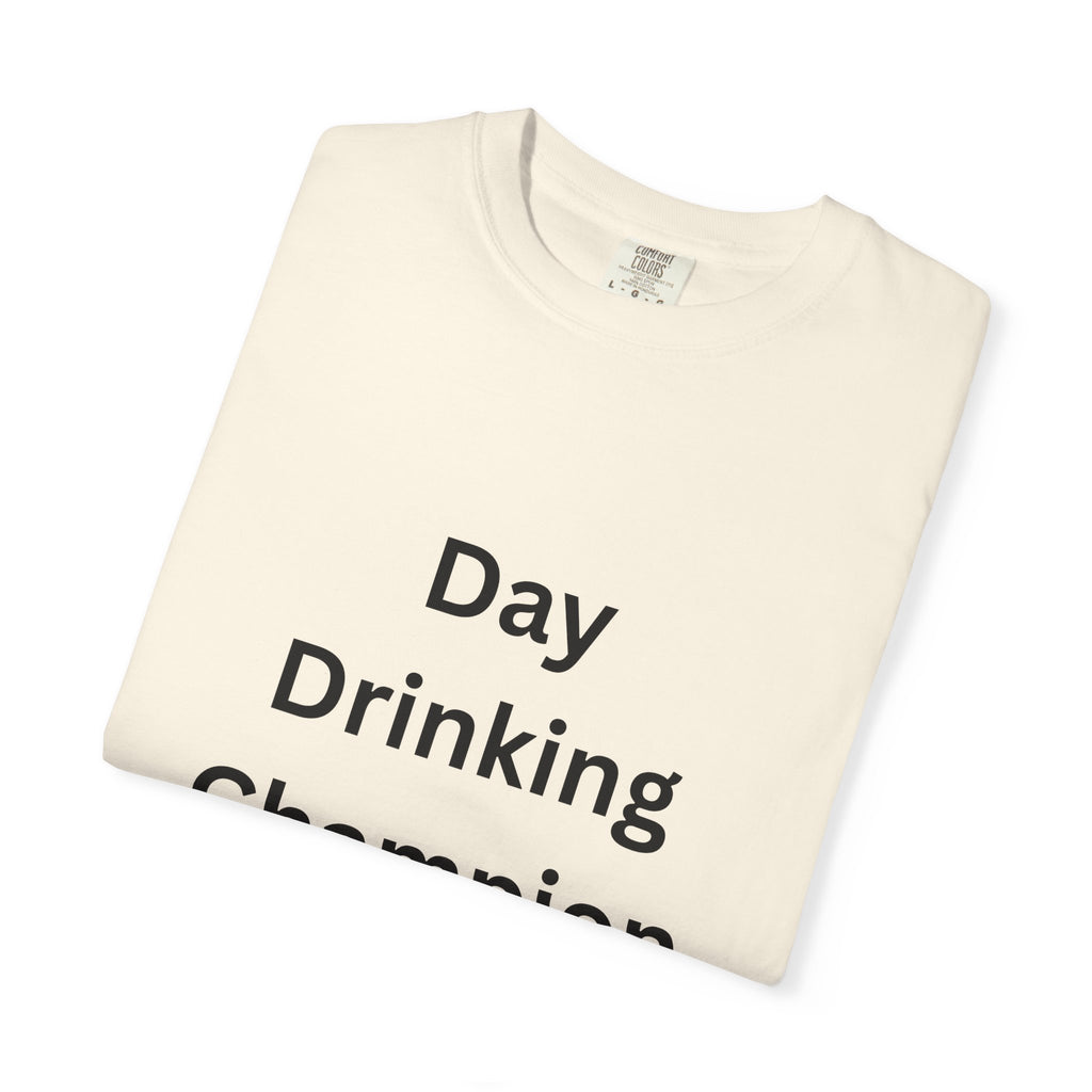 Day Drinking Champion Unisex T-Shirt - Perfect Gift for Party Lovers, Casual Outfits, Weekend Vibes, Summer Gatherings, Great for [...]
