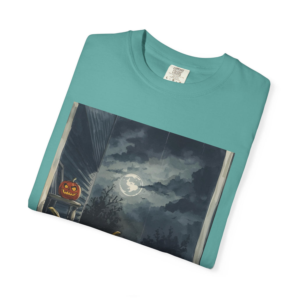Halloween Pumpkin Spooky Unisex Garment-Dyed T-shirt