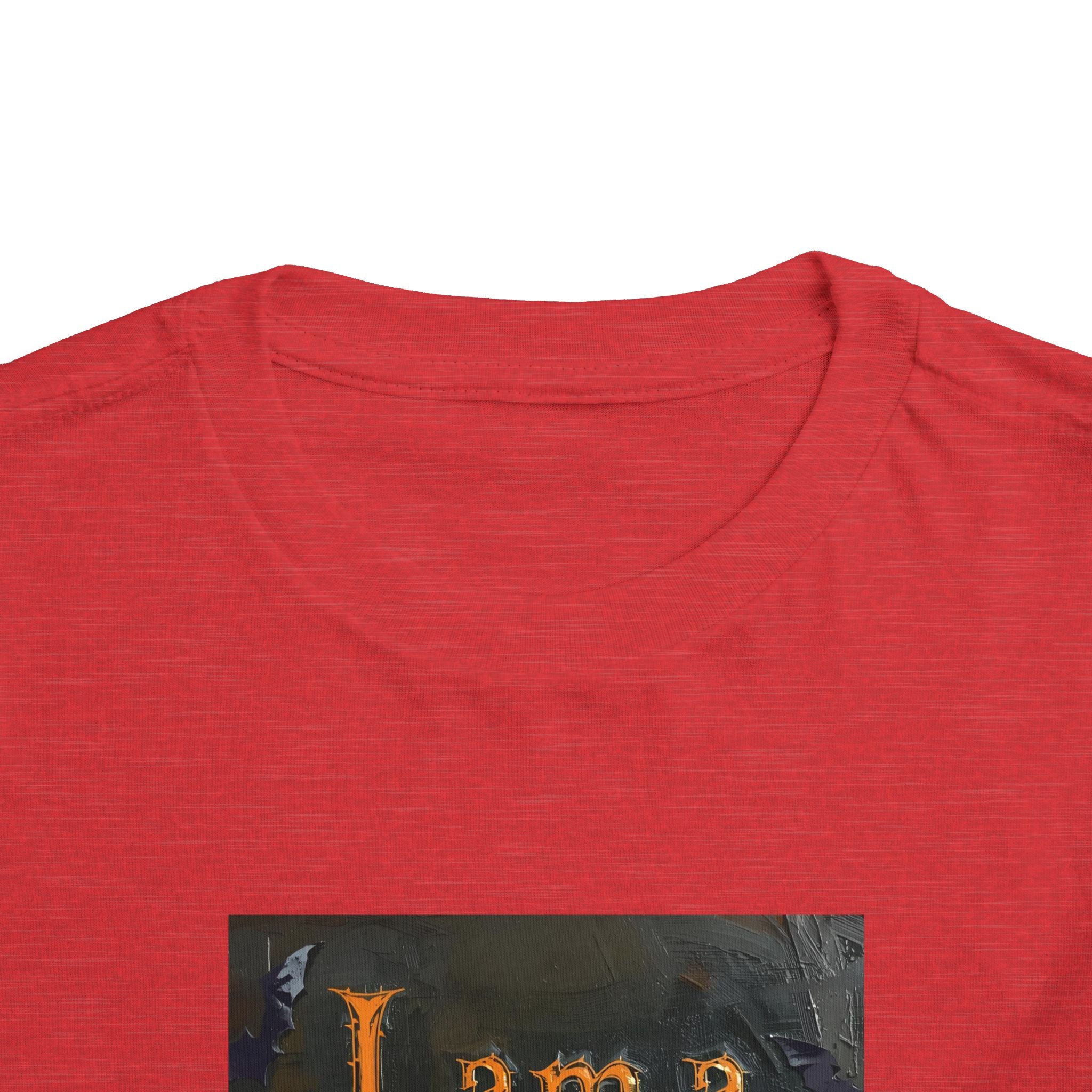 I Am A Halloween Baby Toddler Short Sleeve Tee