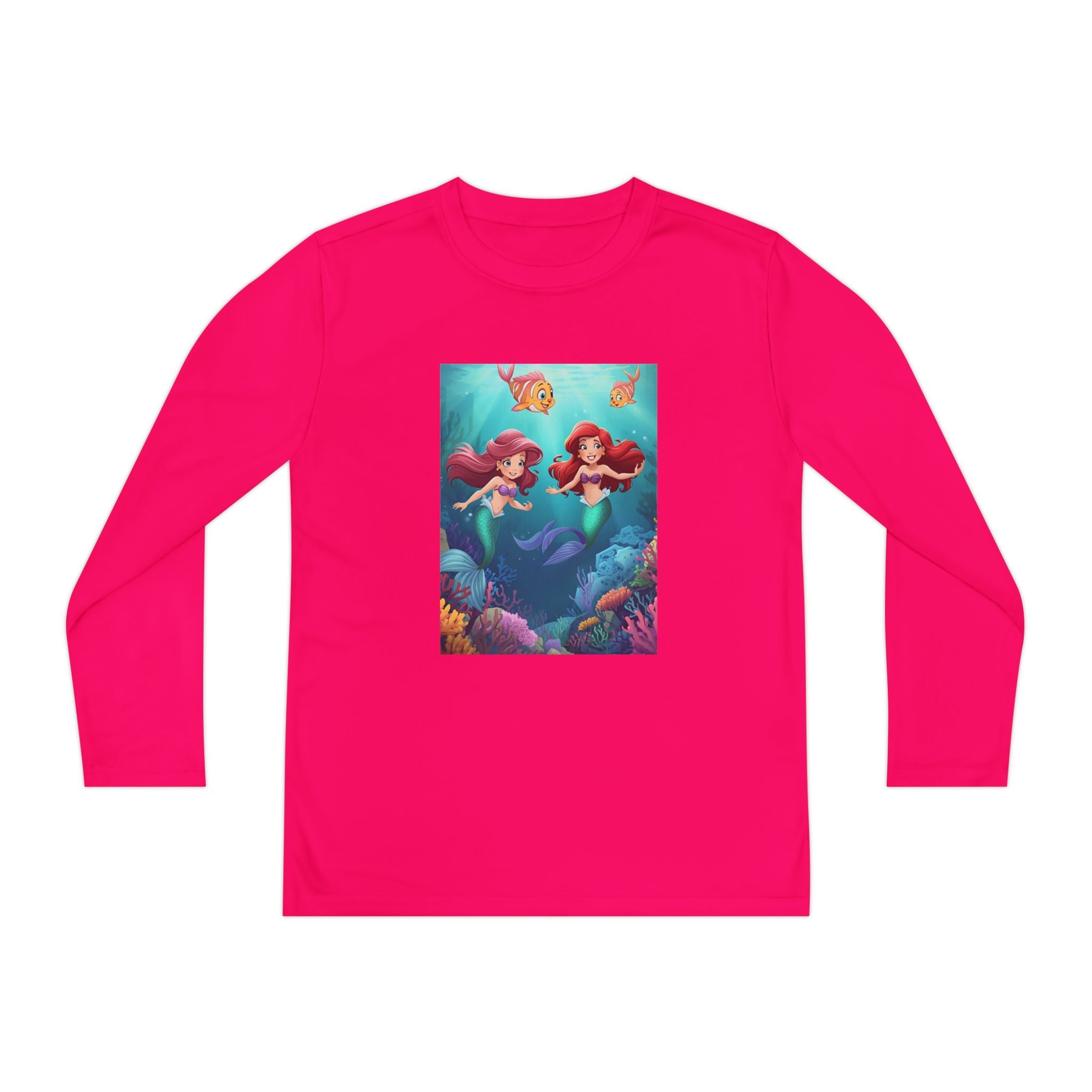 Mermaid Youth Long Sleeve Competitor Tee