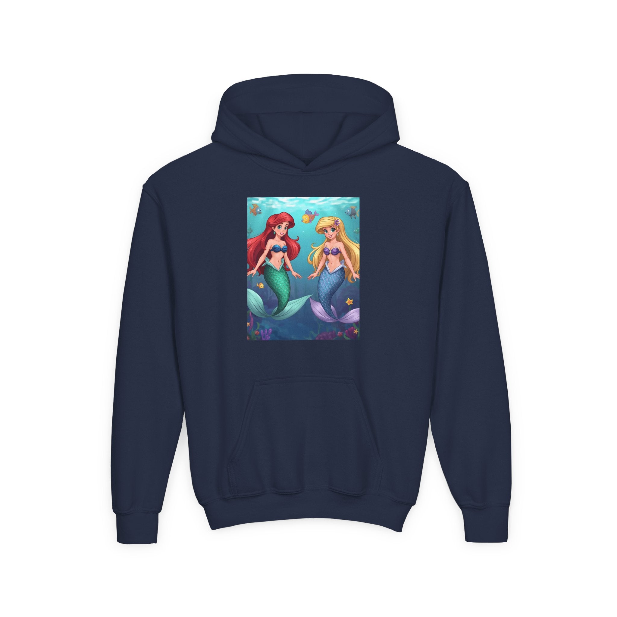 Mermaid Youth Heavy Blend Hooded Sweatshirt