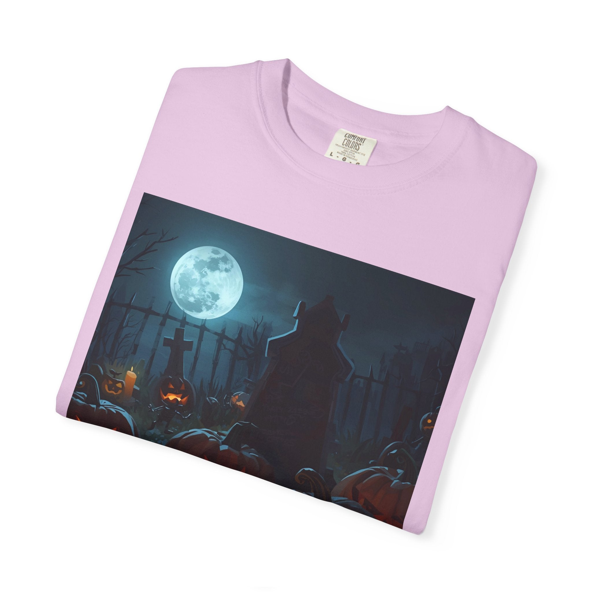 Halloween Pumpkin Unisex T-Shirt, Spooky Shirt, Fall Apparel, Halloween Costume, Casual Wear, Party Shirt