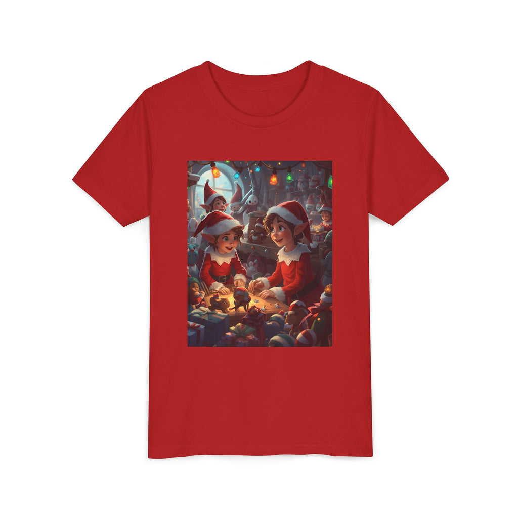 Christmas Elf Youth Short Sleeve Tee