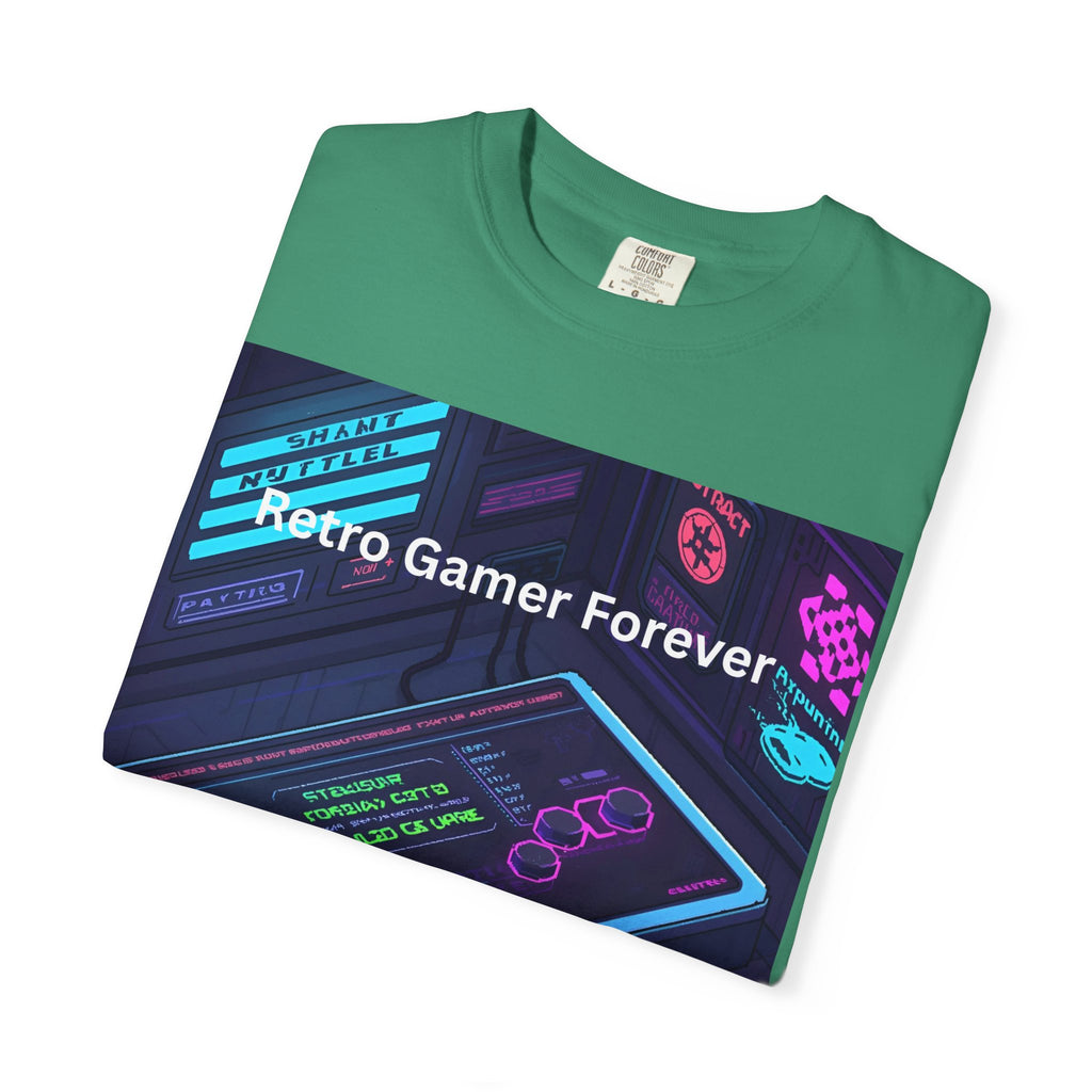 Retro Game Controller Unisex Garment-Dyed T-shirt