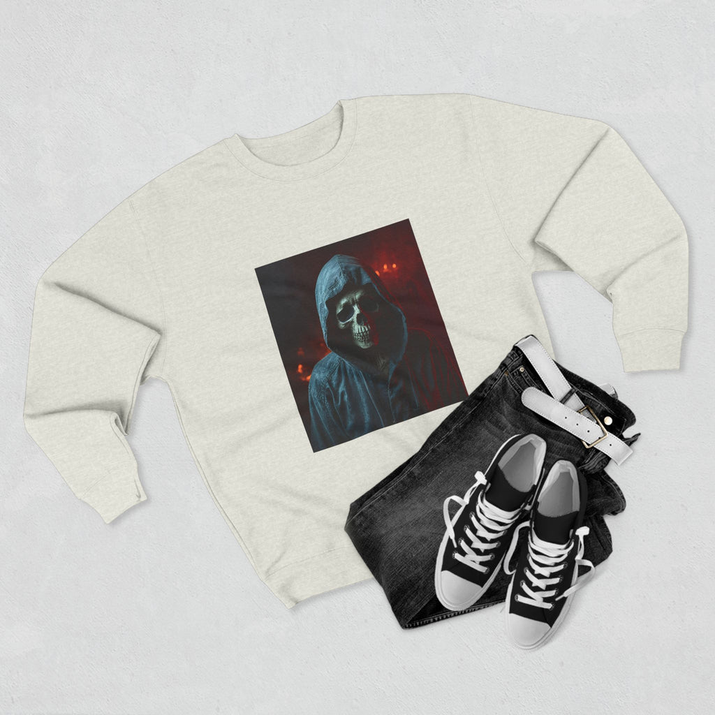 Gothic Skull Unisex Crewneck Sweatshirt