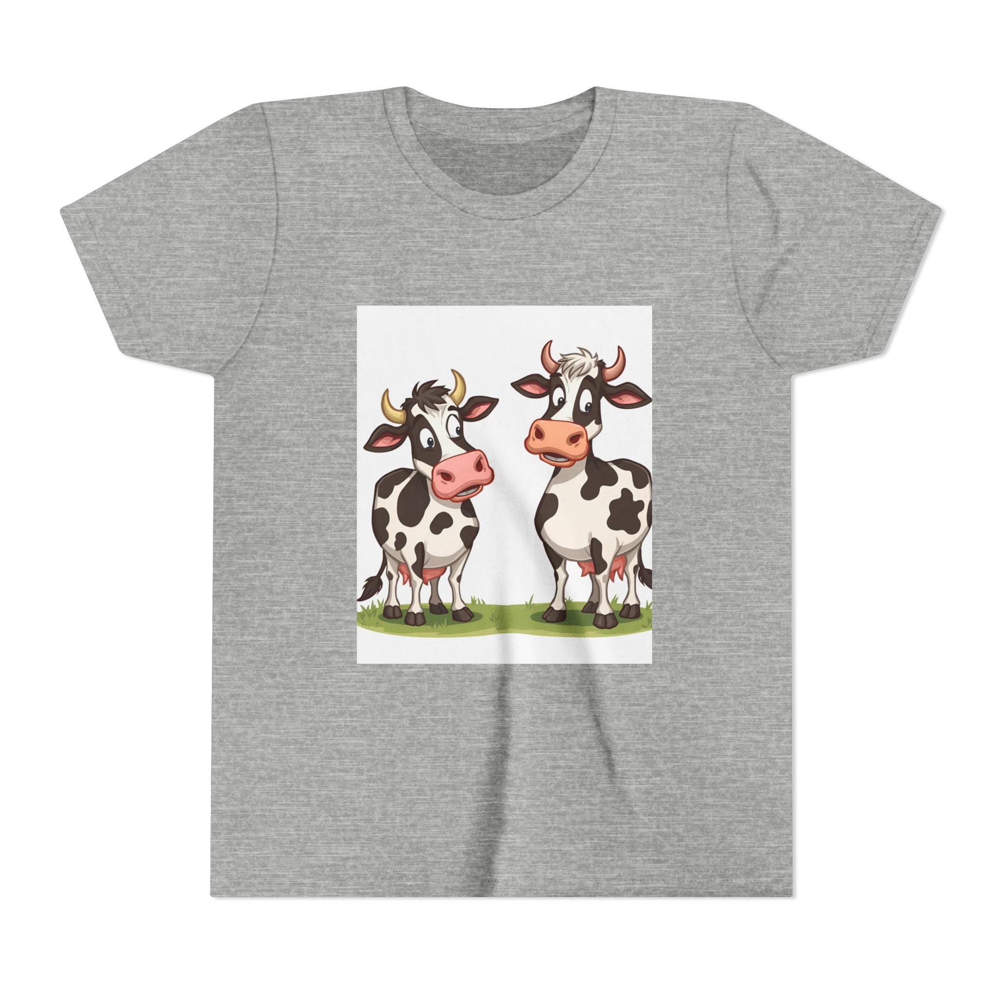 Cute Cows Youth Short Sleeve Tee