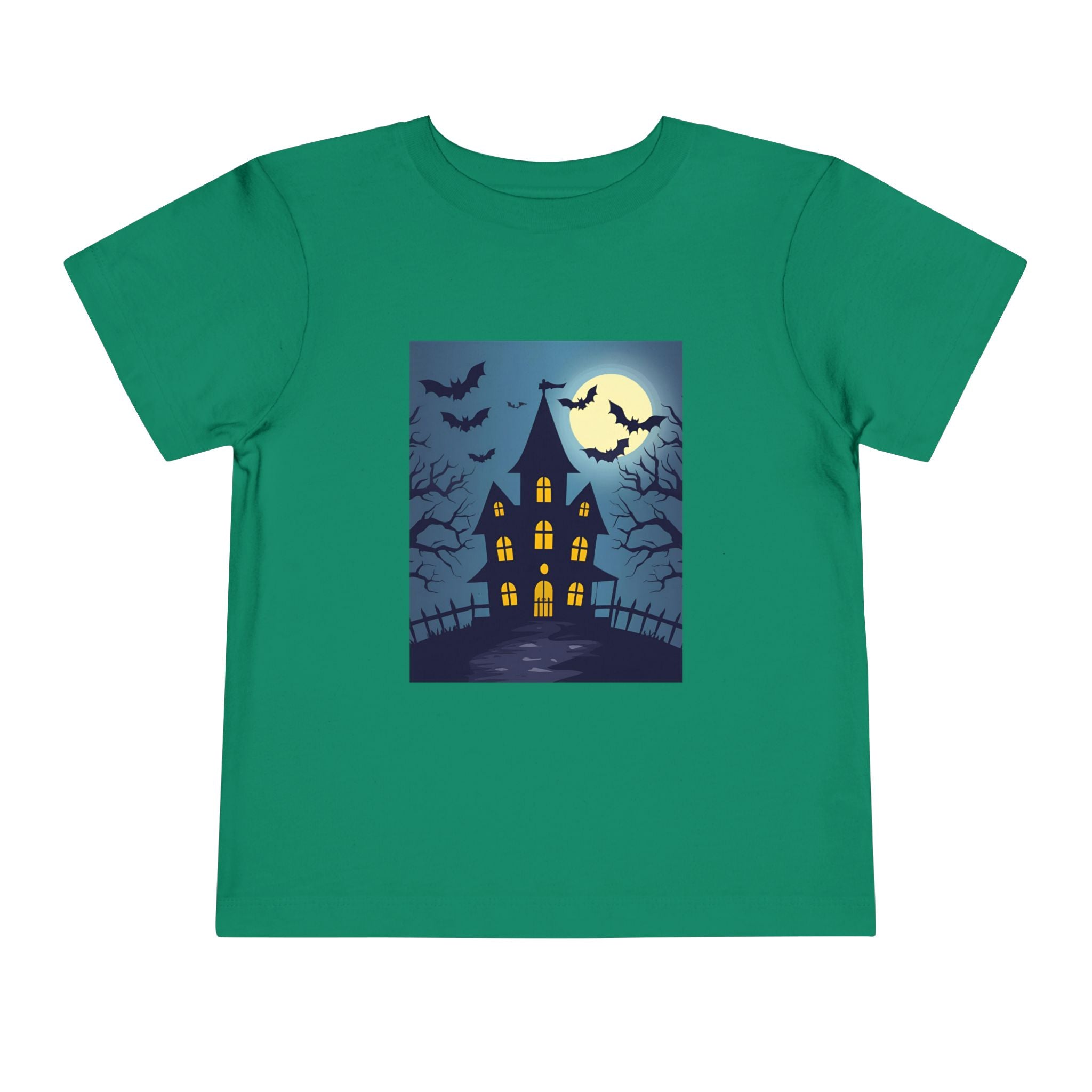 Toddler Halloween T-Shirt, Spooky Haunted House Tee, Kids Halloween Costume, Toddler Witch Shirt, Halloween Party Outfit