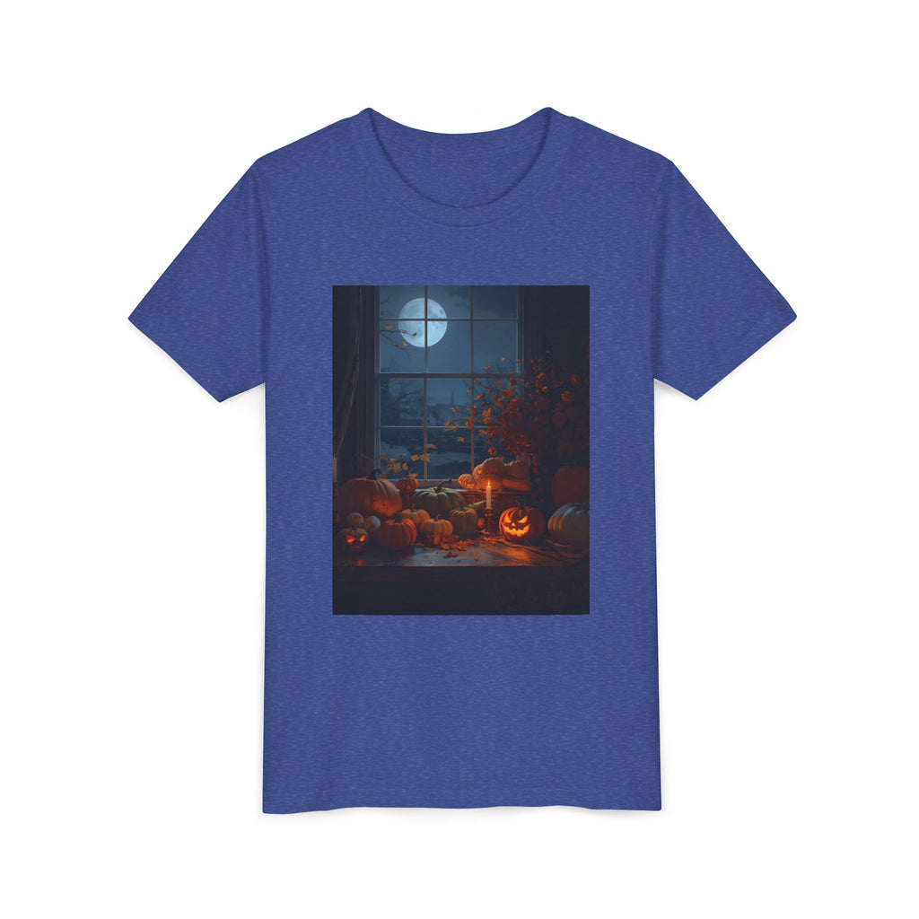 Halloween Pumpkin Youth Short Sleeve Tee