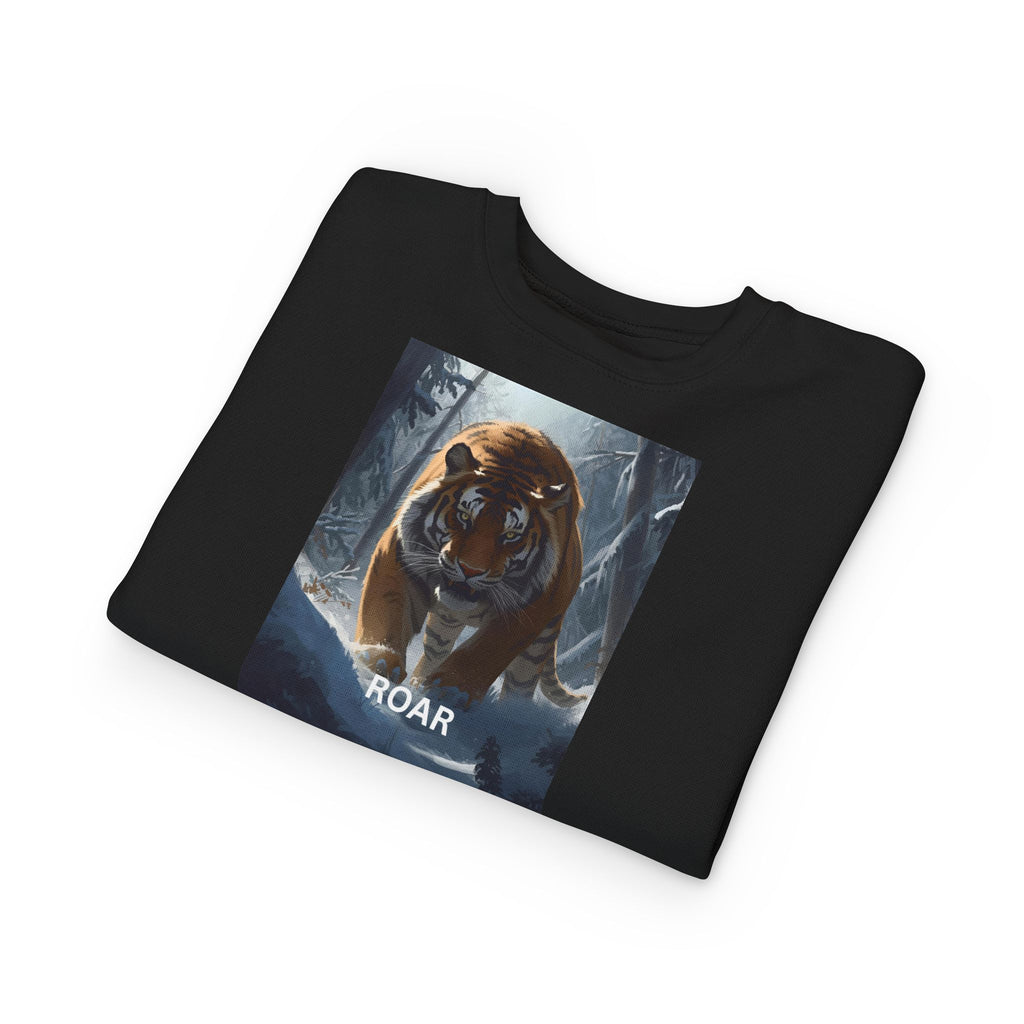 Tiger Roar Snow Toddler Sweatshirt