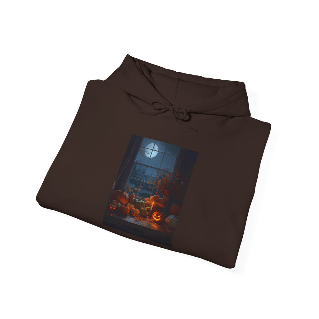 Cozy Unisex Hooded Sweatshirt | Perfect for Fall, Halloween Vibes, Comfortable Layer, Gift for Friends, Casual Wear