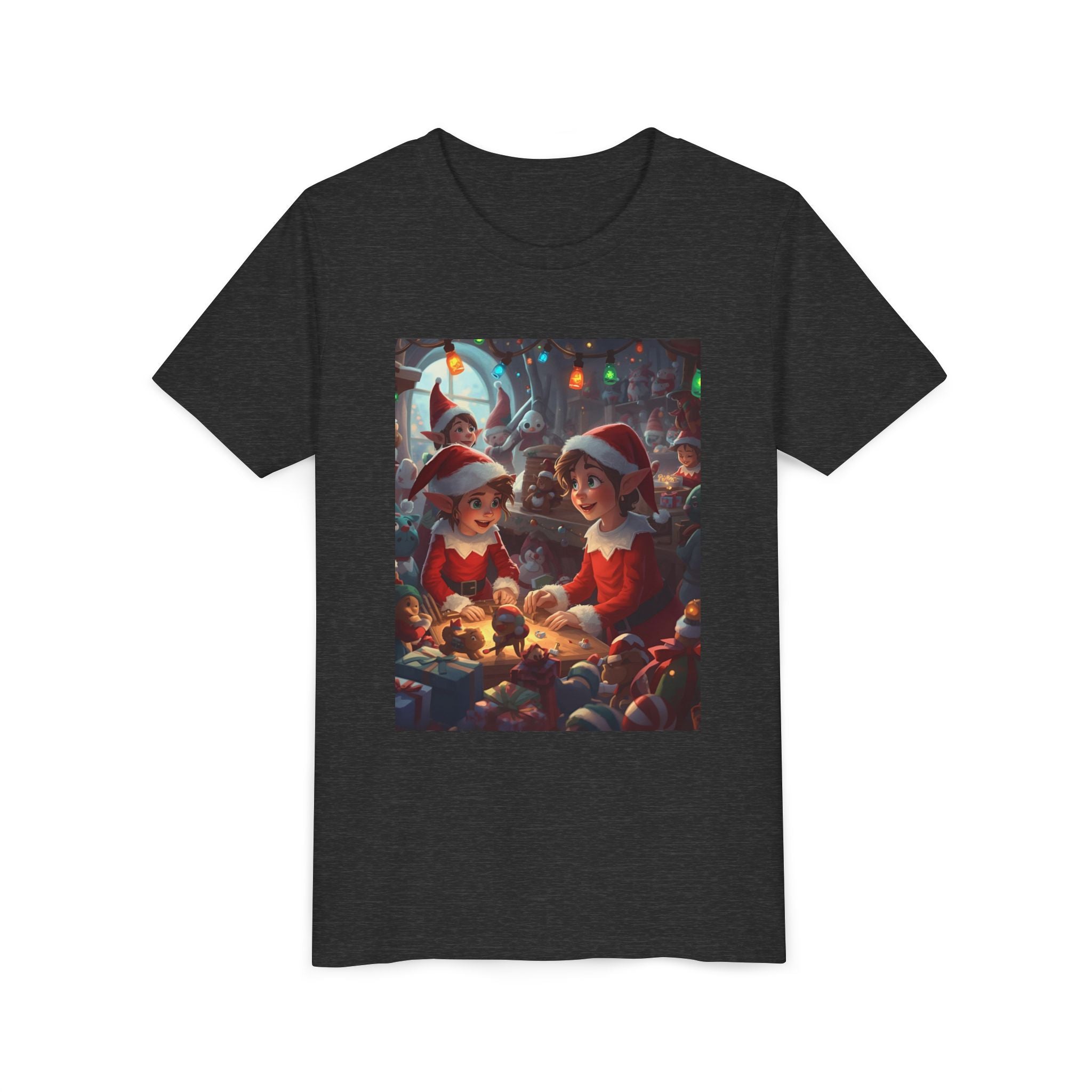 Christmas Elf Youth Short Sleeve Tee