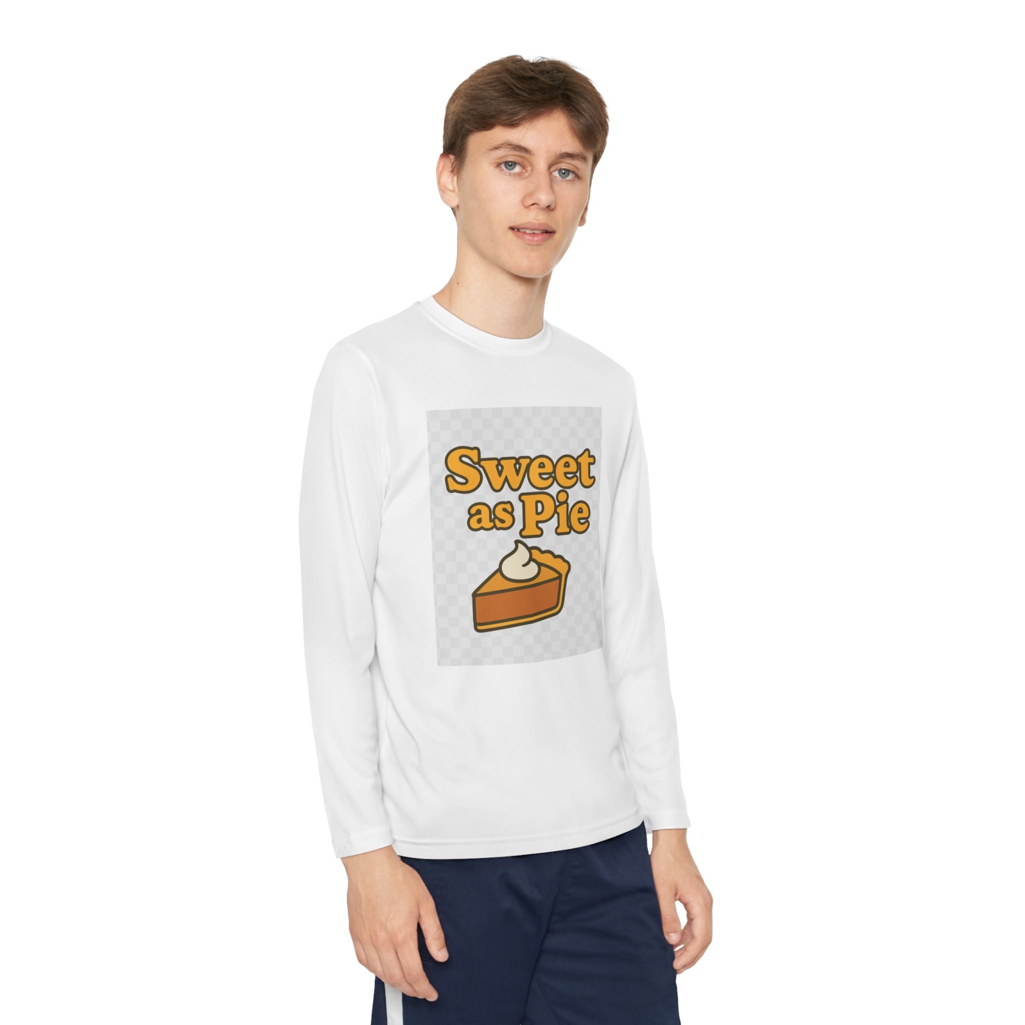 Sweet As Pie Youth Long Sleeve Competitor Tee