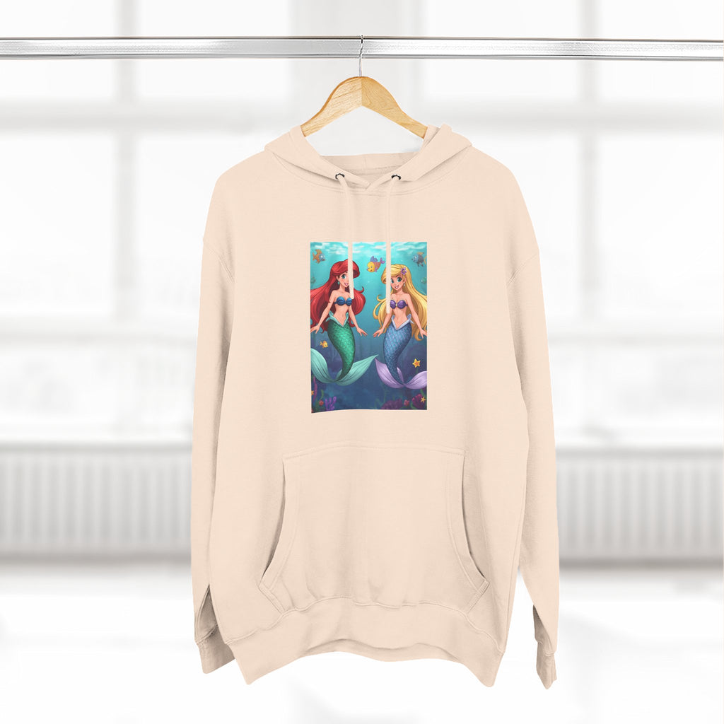 Mermaid Three-Panel Fleece Hoodie