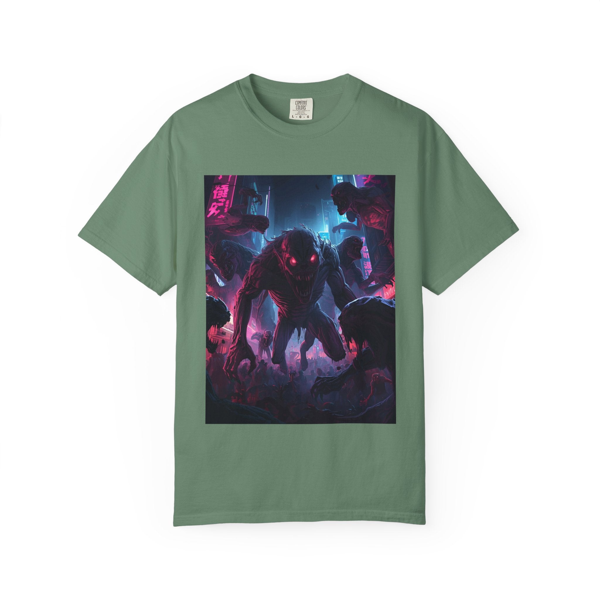 Spooky Creature Unisex Graphic Tee - Halloween Horror T-Shirt, Vintage Style, Spooky Gift, Unisex Halloween Apparel, Unique Costume Alternative