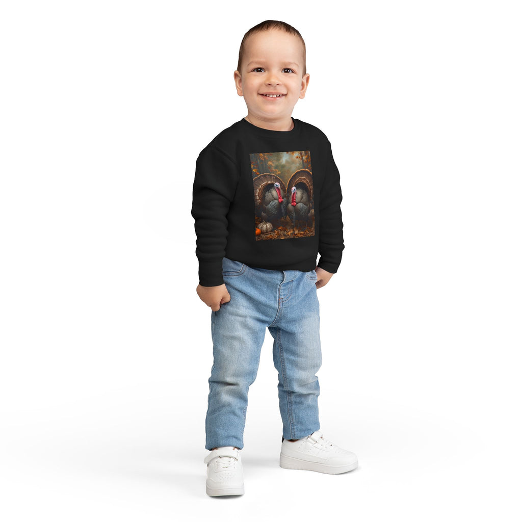 Thanksgiving Turkey Toddler Sweatshirt