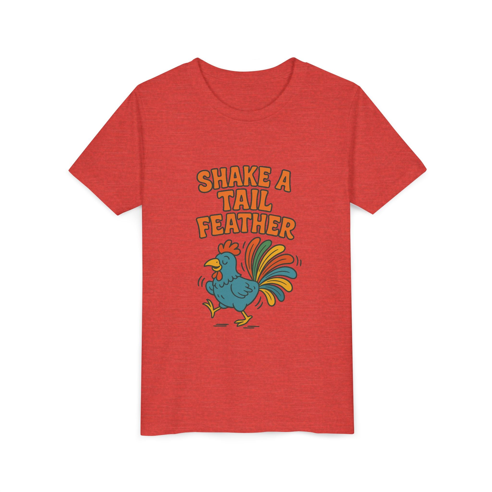 Shake A Tail Feather Youth Short Sleeve Tee