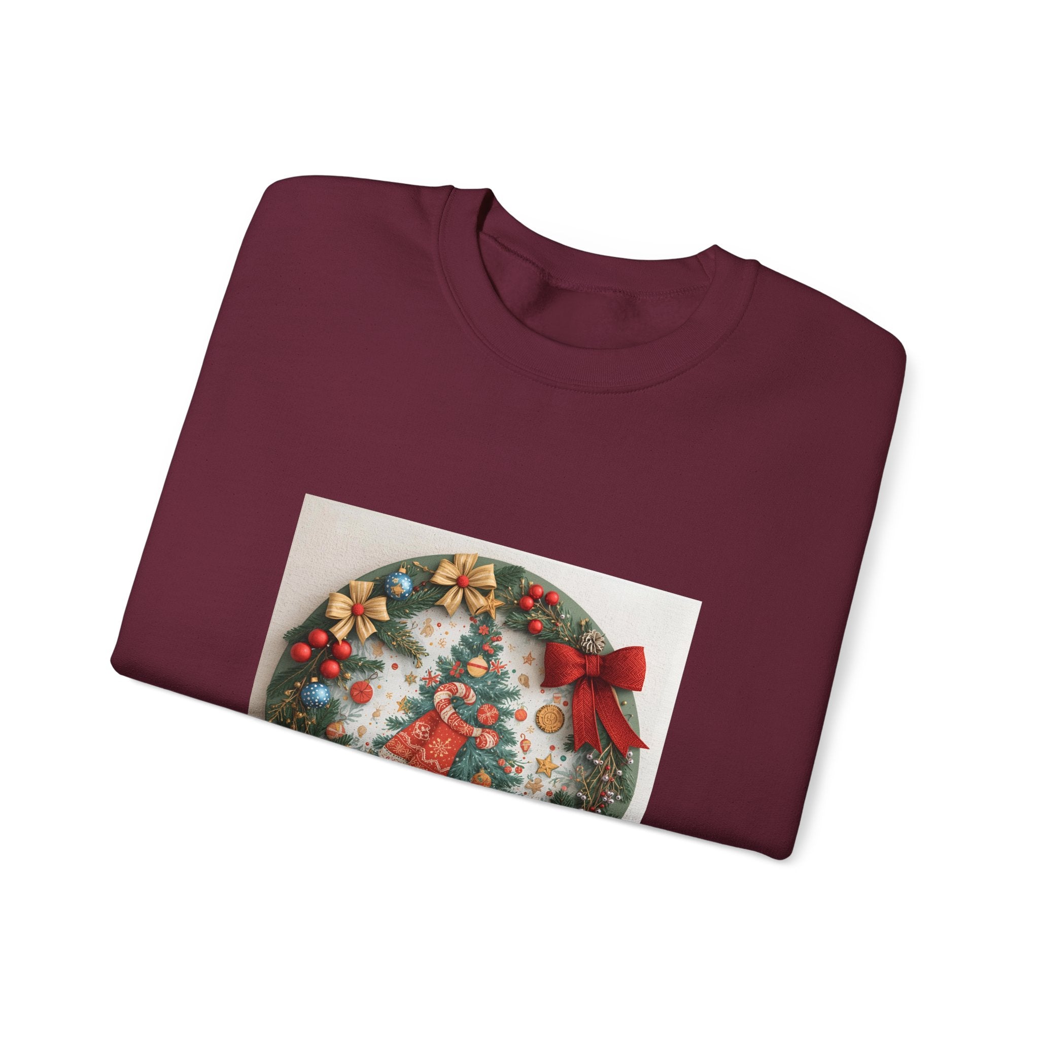 Christmas Cookie Sweatshirt, Holiday Sweater, Gift for Him/Her, Festive Pullover, Winter Apparel, Cozy Sweatshirt
