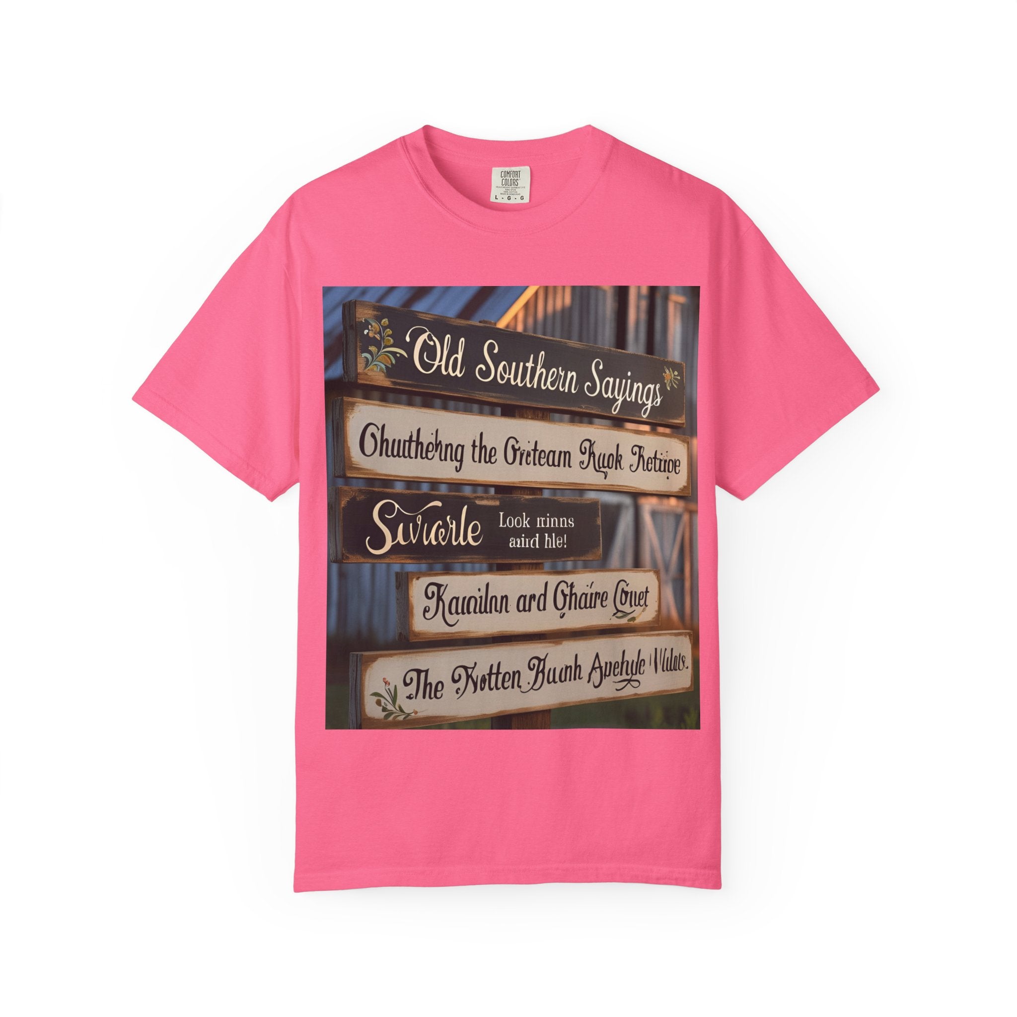 Old Southern Sayings Crossing Unisex T-shirt, Southern Pride Tee, Gift for Her/Him, Casual Wear, Vintage Style Shirt, Summer Wardrobe Essential